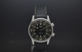 Gentleman Longines Automatic "Legend Diver" strap watch
