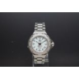 Ladies Tag Heuer "Formula One" Professional, Mother of Pearl Dial, Diamond set Bezel, with a
