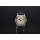 Gentleman's West End military watch. The movement is fully signed throughout and is cased in a