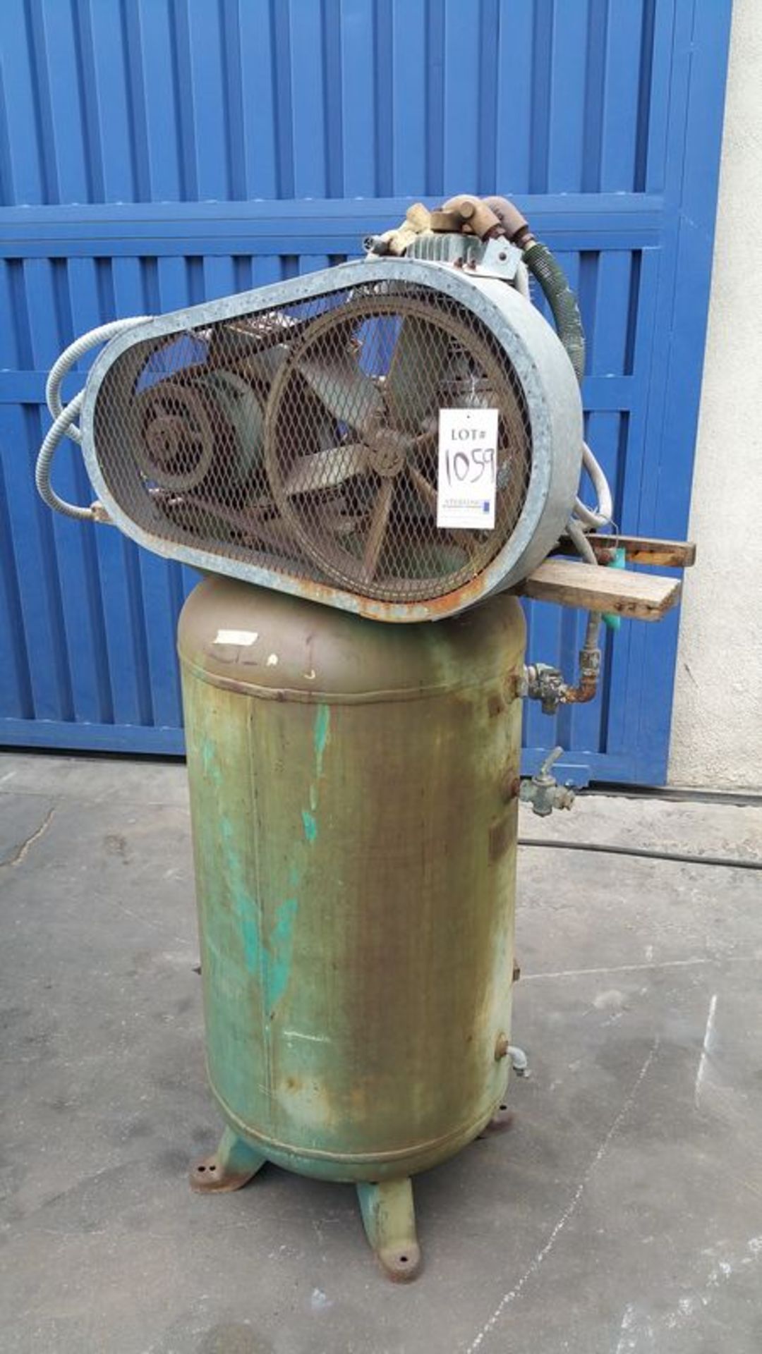 5 H.P. Used Speedaire Air Compressor, Mdl. R-15A