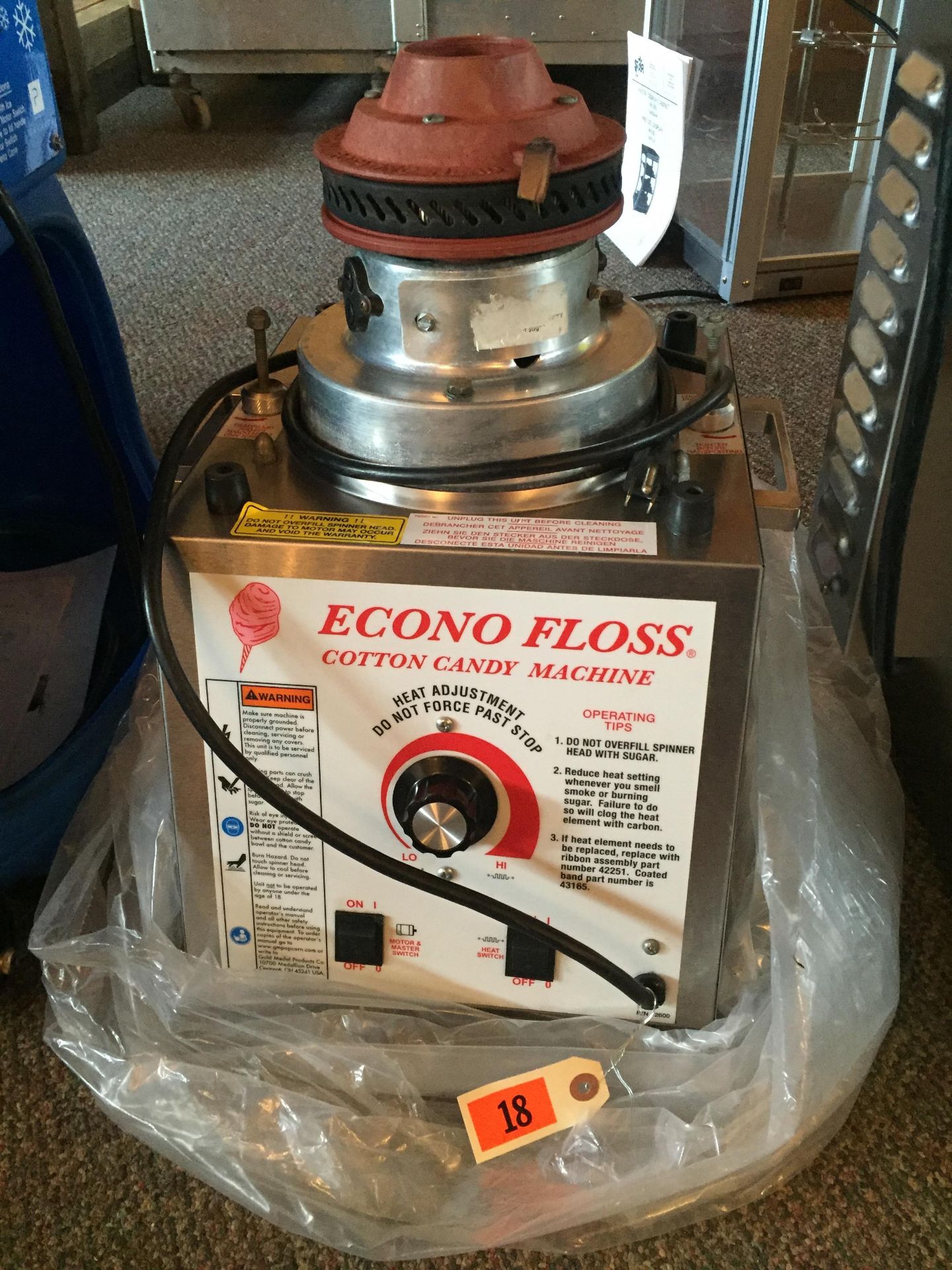 Econo Floss Cotton Candy Machine