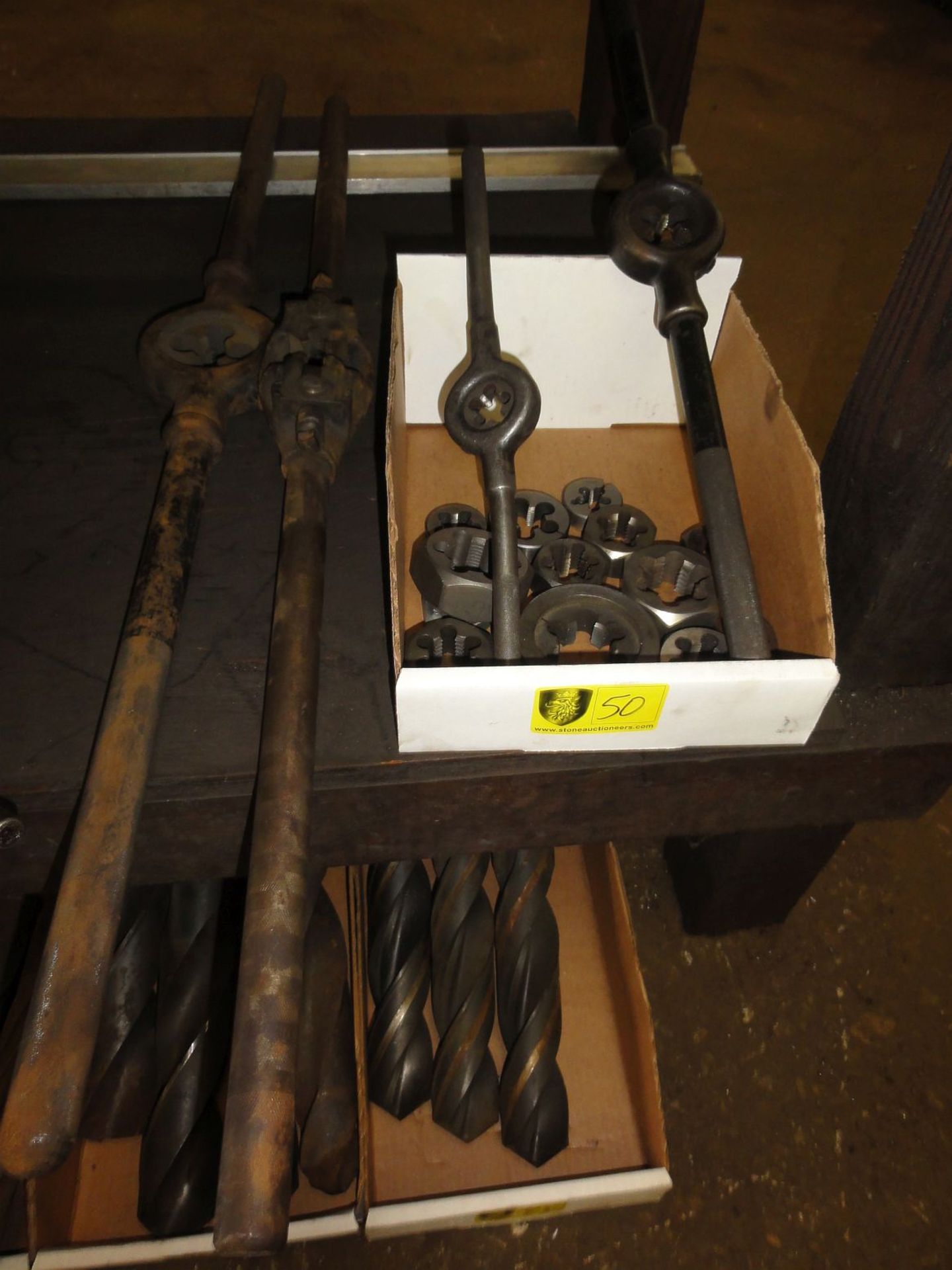 Lot of Threading Dies & Die Holders