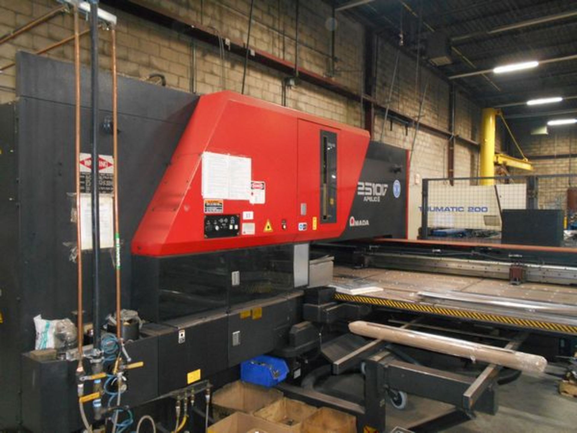 AMADA APELIO 111 2510 V LASER COMBO PUNCHES (MFG-2004) - Image 9 of 11