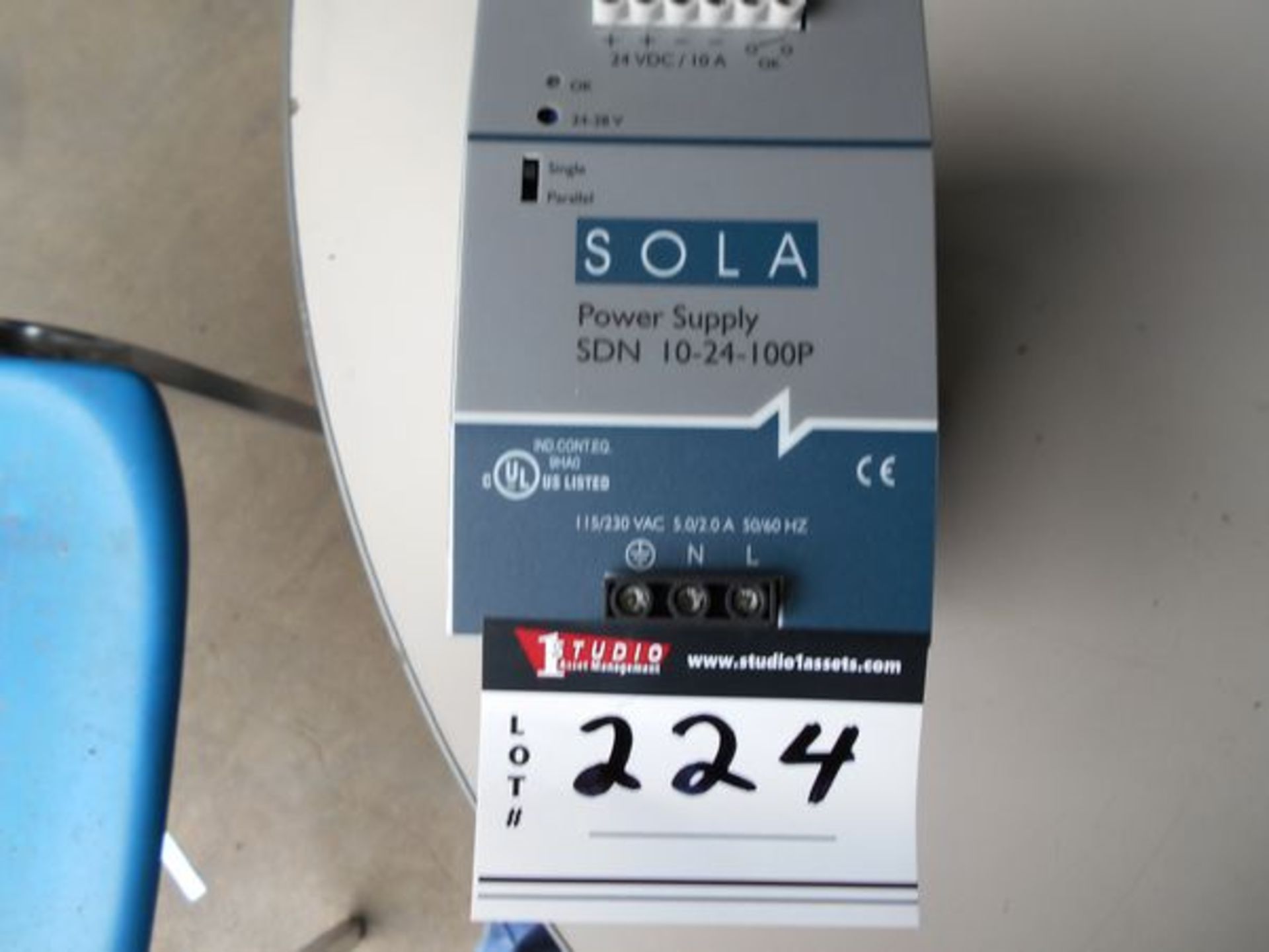 SOLA SDN - POWER SUPPLY 10-24-100P