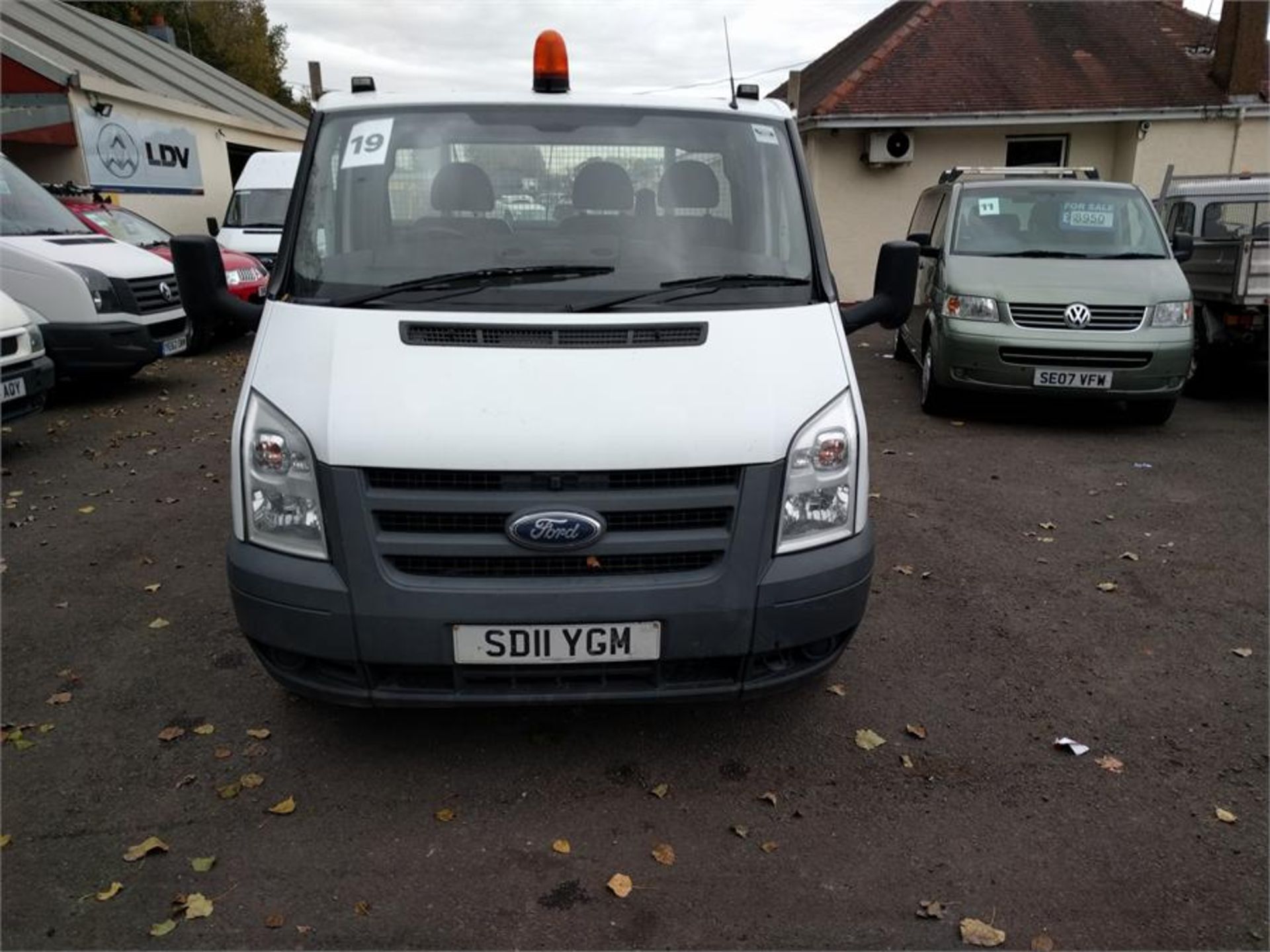 2011 FORD TRANSIT T350 /140 DROPSIDE - Image 2 of 9