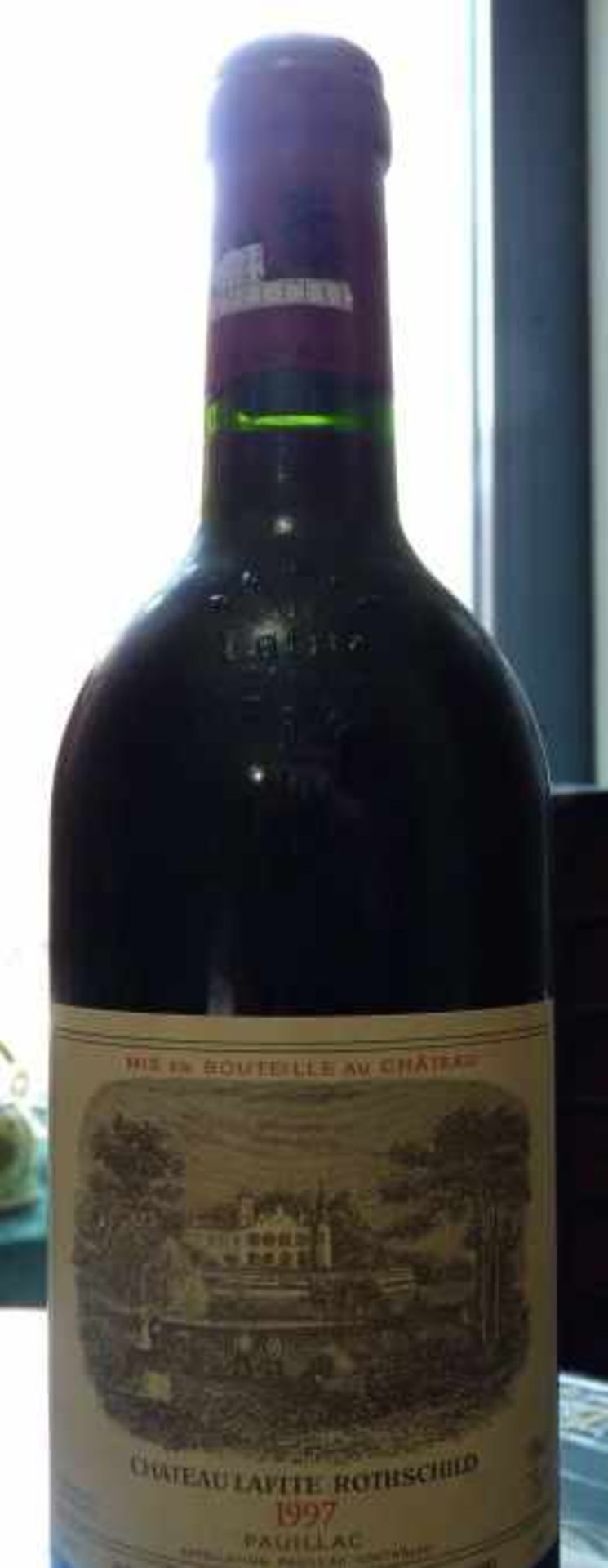 1997 Chateau Lafite Rothschild, Pauillac, France. 1 bottle, 0,75 l, professional storage in a - Bild 4 aus 4