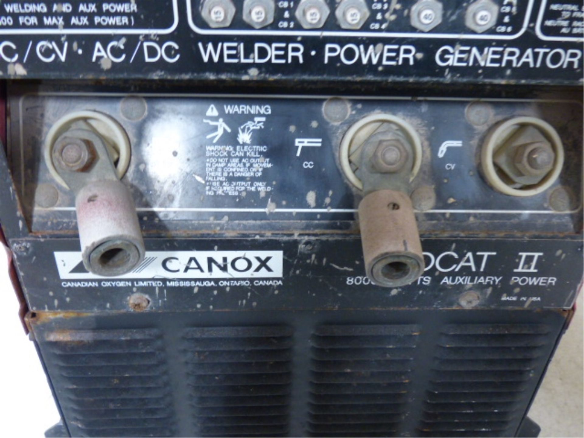 CANOX REDCAT II GAS WELDER/GENSET ONAN 16HP GAS ENGINE. ELECTRIC START. 8000W AUXILLARY POWER. - Image 11 of 11