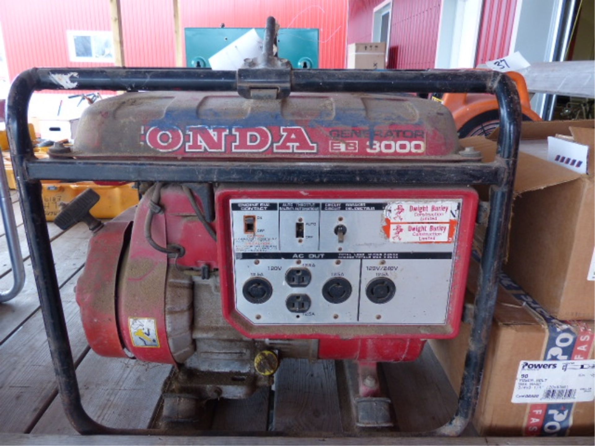 HONDA EB3000 GAS GENERATOR