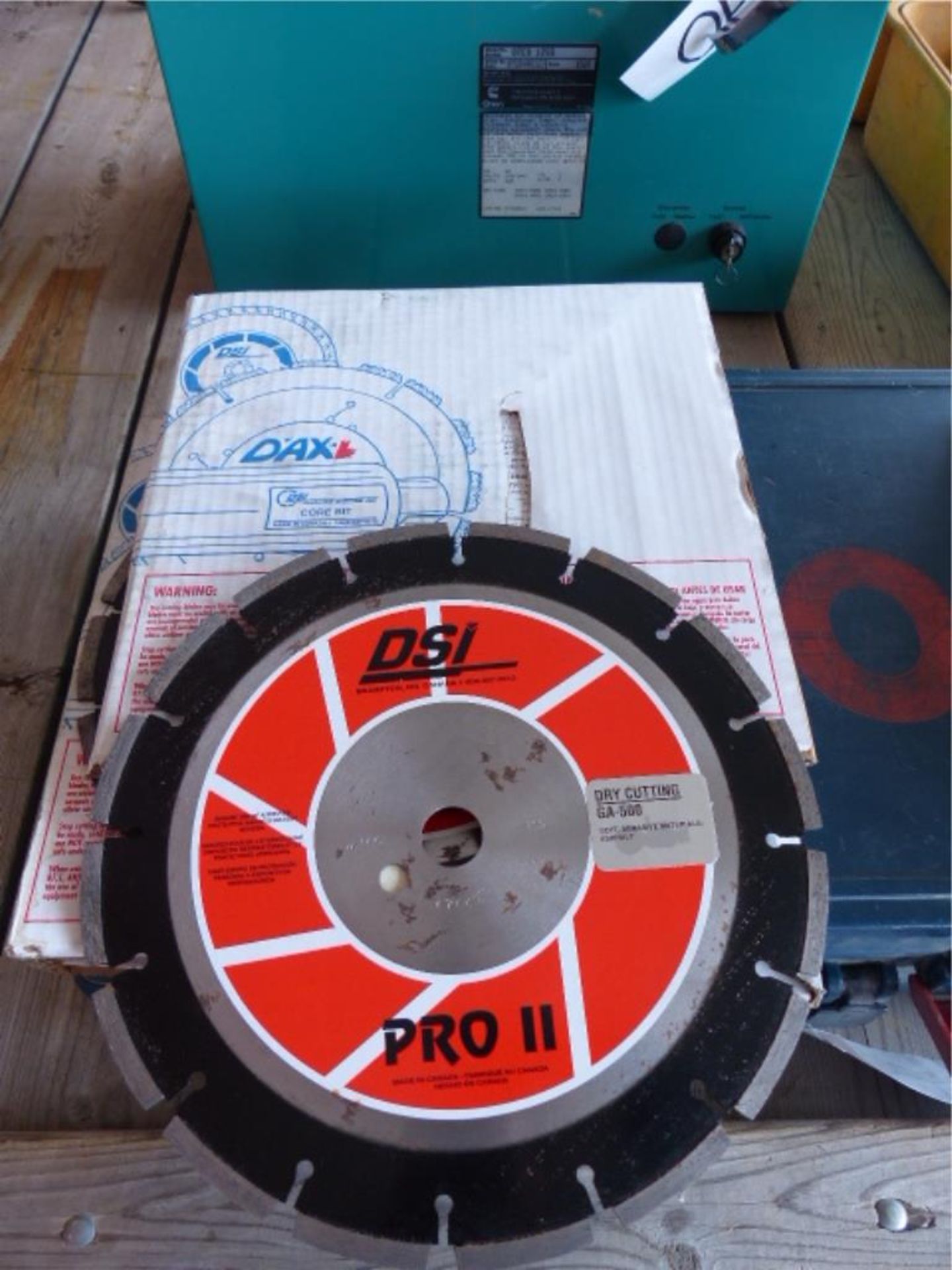 NEW 12" DSI PRO II DRY CUTTING GA-500 BLADE 1" BORE