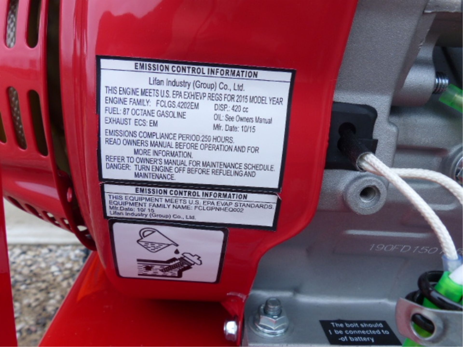 EASY-KLEEN MAGNUM 4000 GOLD HOT WATER PRESSURE WASHER - Image 10 of 10