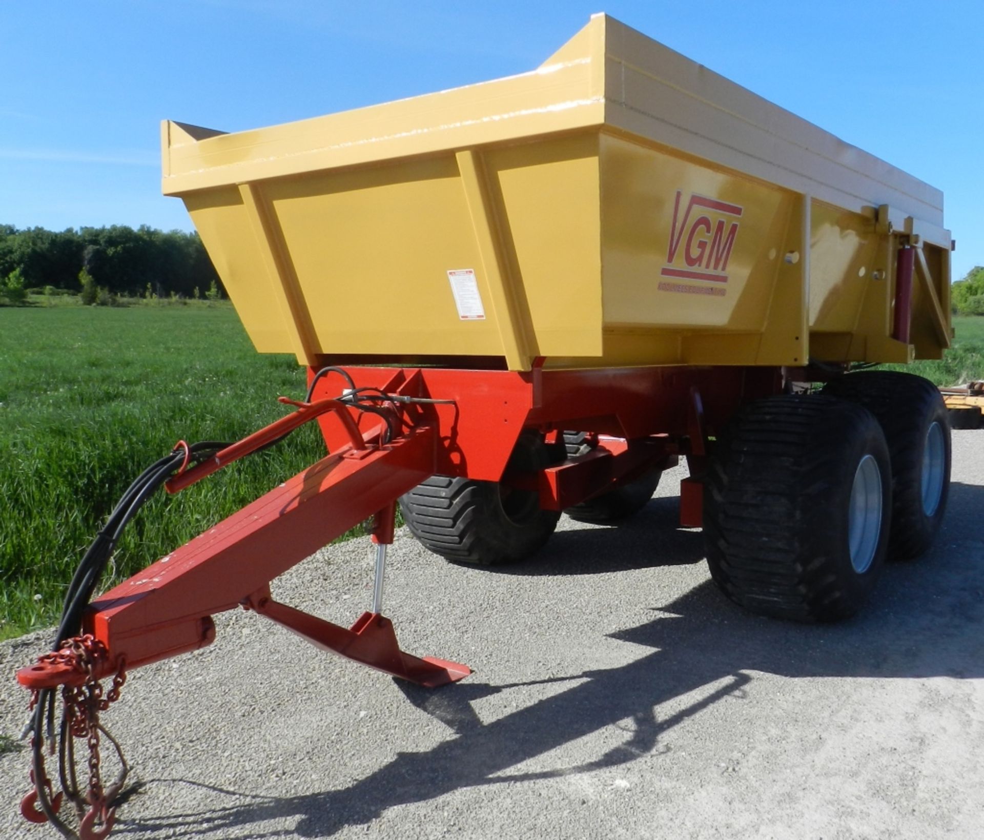 VGM 15 TON DUMP TRAILER