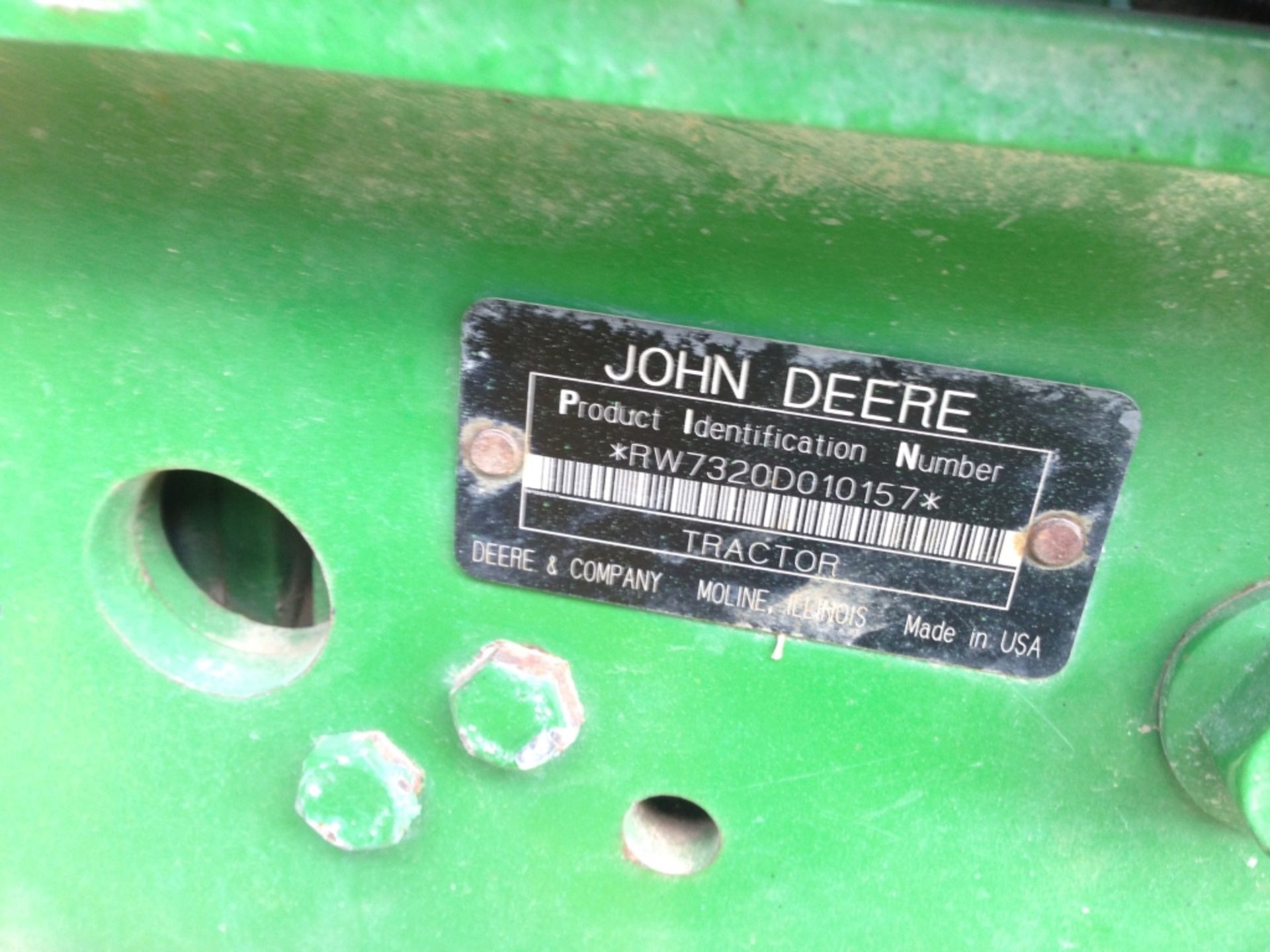 2004 JOHN DEERE 7320 MFWD W/741 S/L LOADER - Image 22 of 22