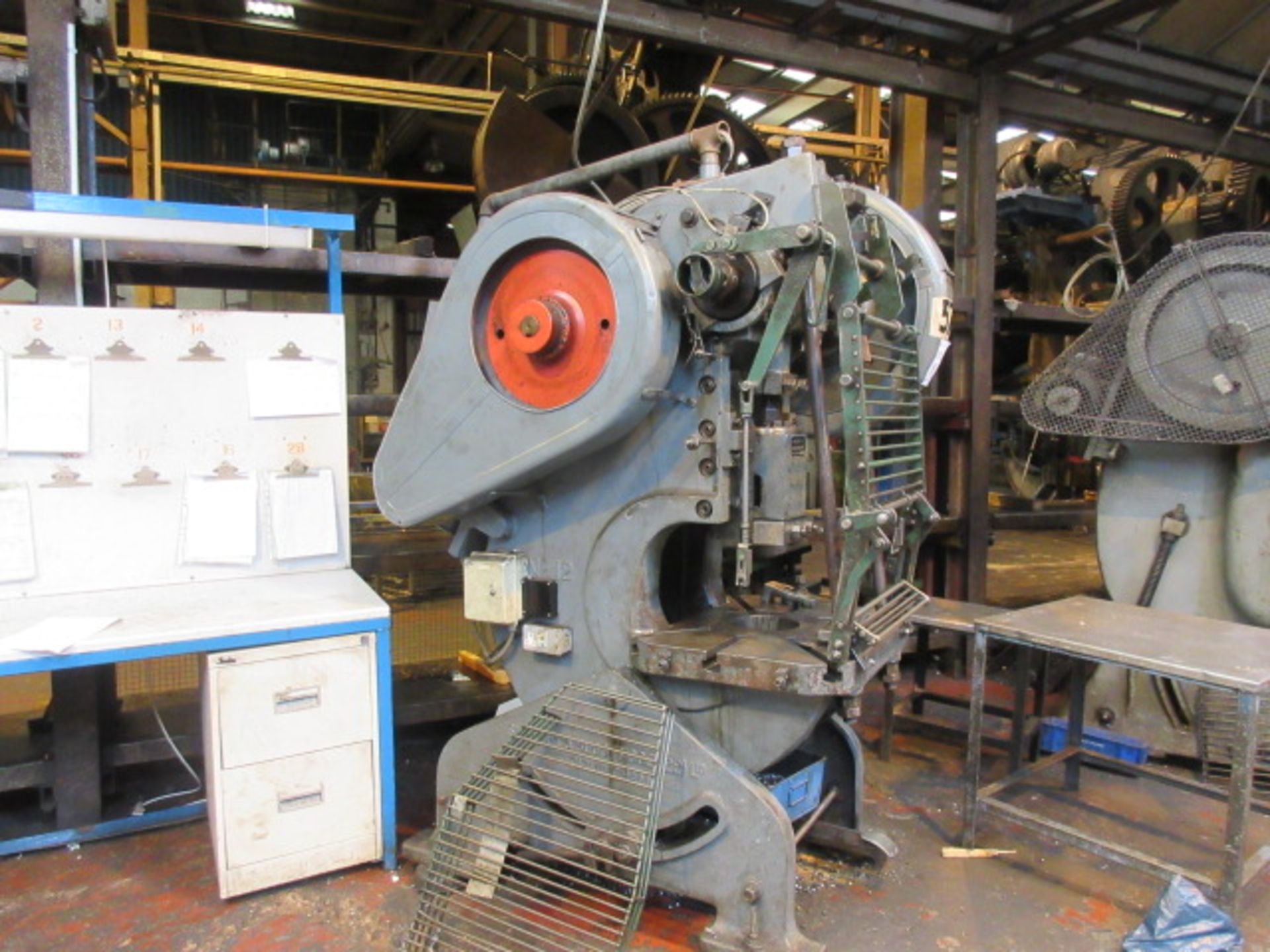 Sweeney & Blocksidge No.12 50t power press - Image 3 of 8