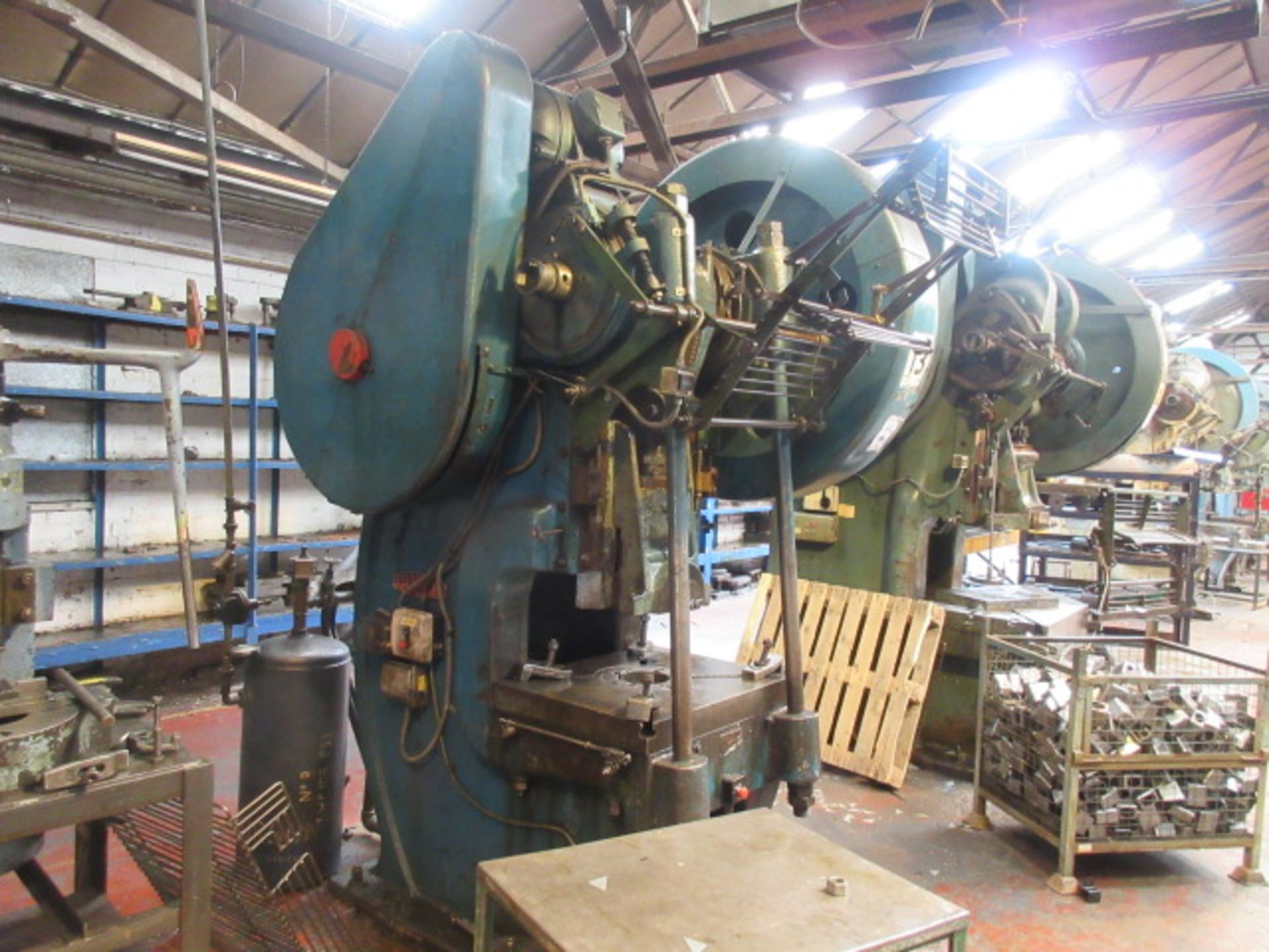 Butterley 100t static geared power press - Image 3 of 6