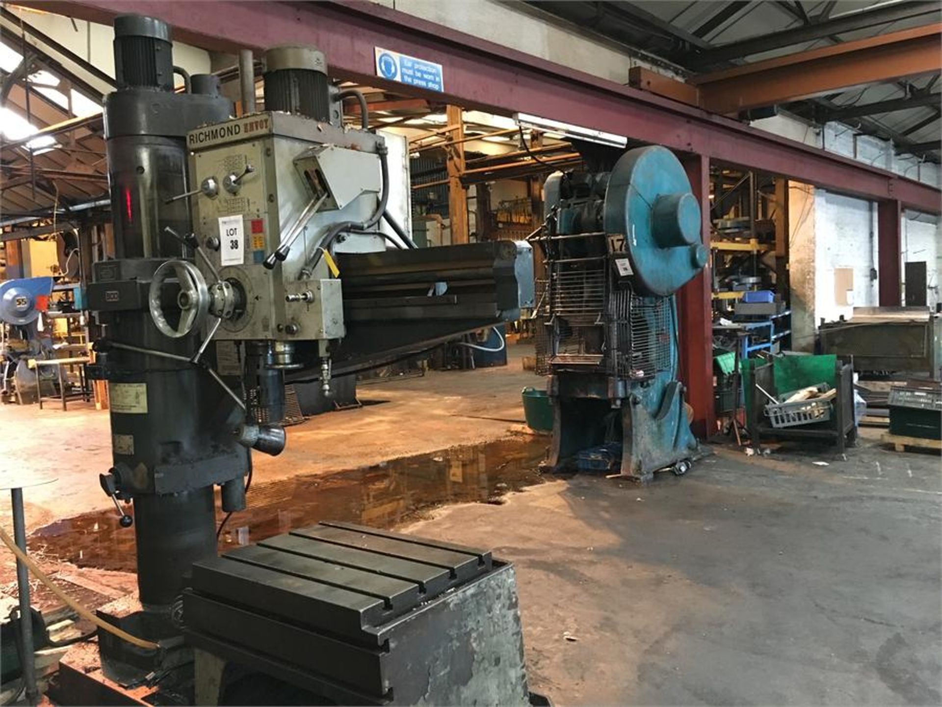 Richmond model Envoy 60in radial arm drill