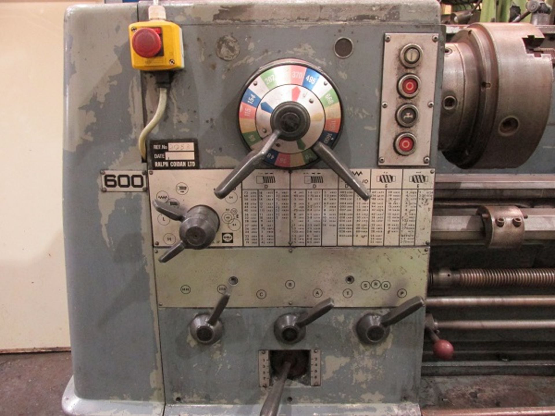 Colchester Mascot 1600 Gap Bed Lathe x 2000mm - Image 6 of 6