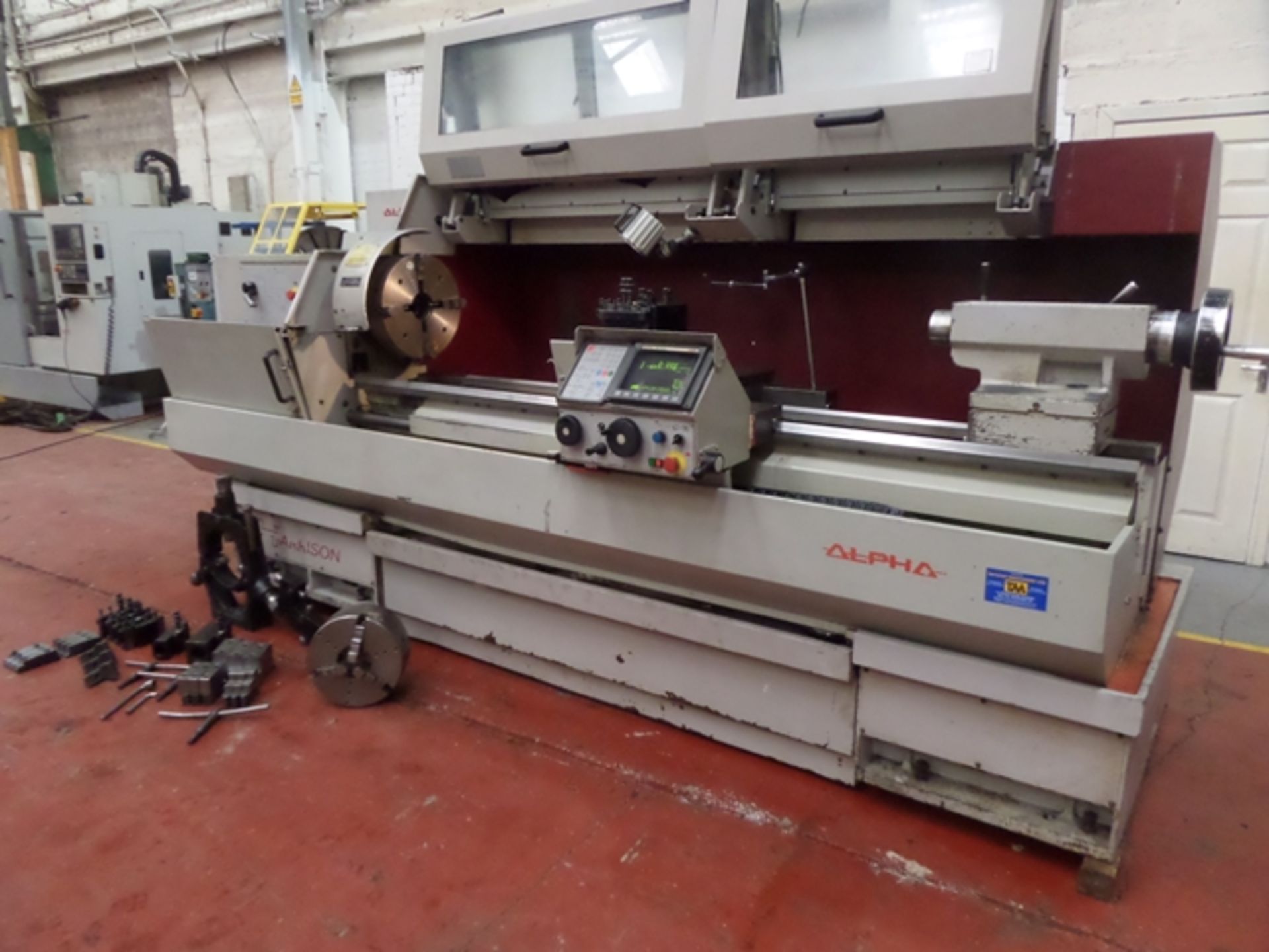 Harrison Alpha 550 Plus CNC Teach Lathe