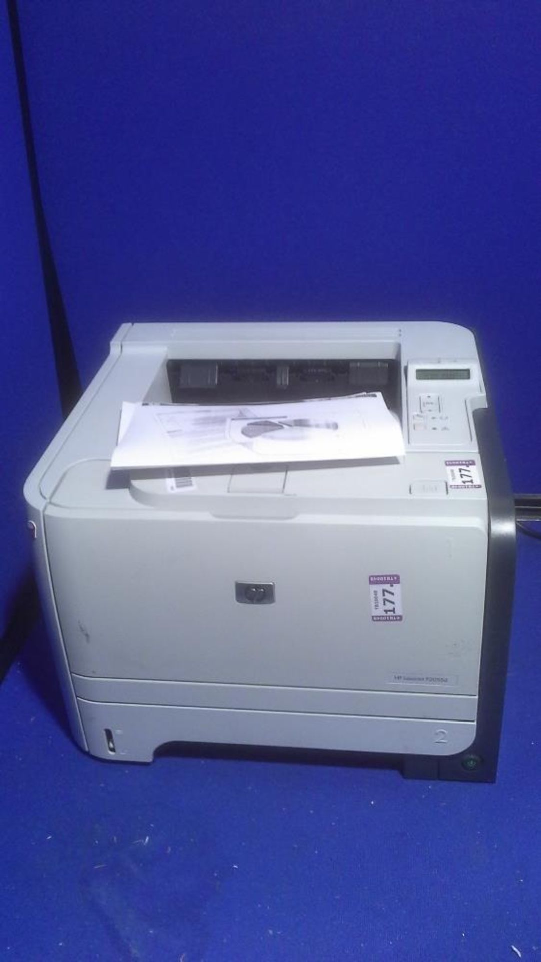 HP LaserJet P2055D Printer - USB - Test Page Ok