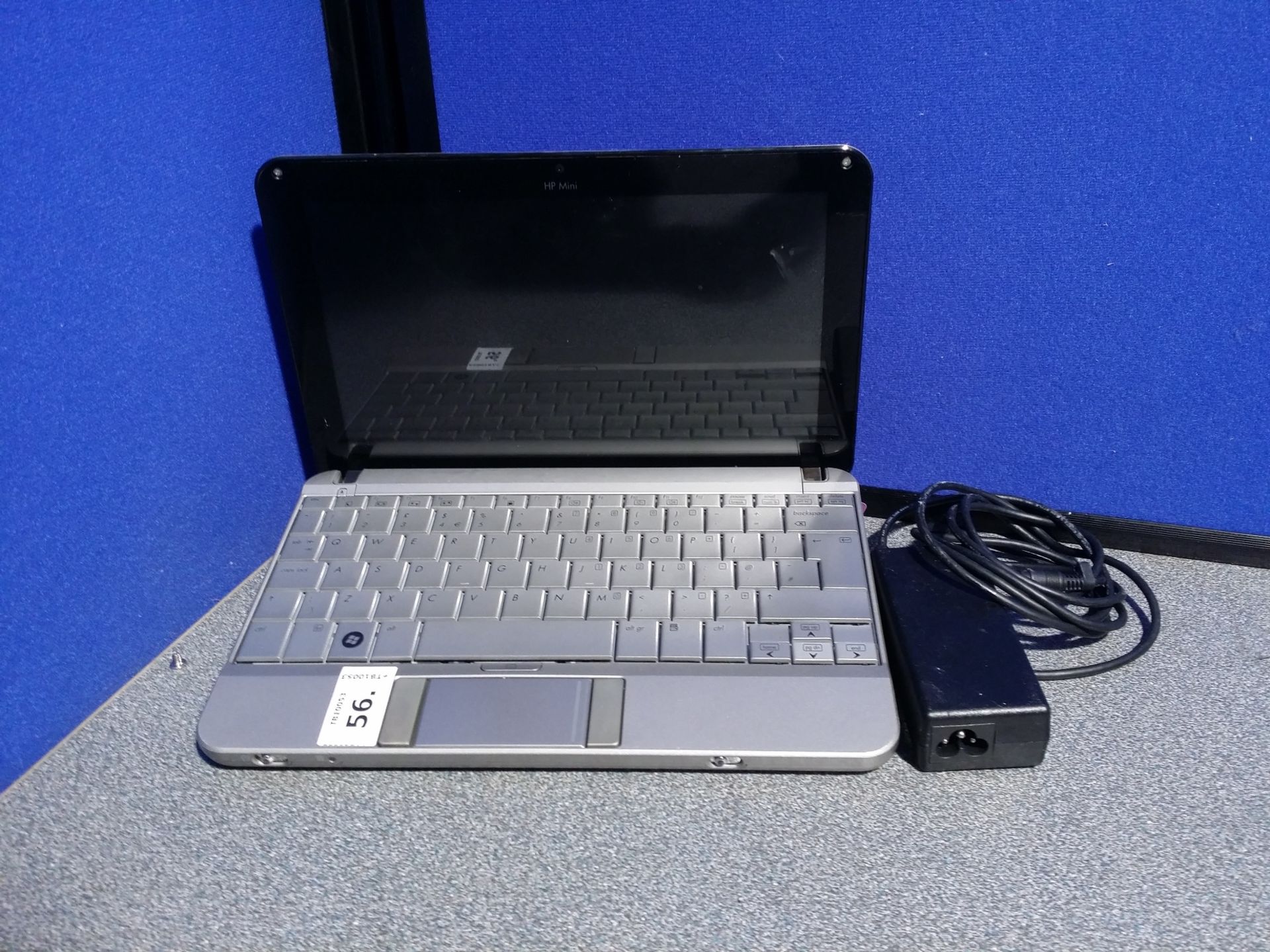 HP Mini 2140 Netbook - Intel Atom N270 1.60Ghz - 2GB Ram - 160Gb Hdd - Webcam - Charger - Powers On