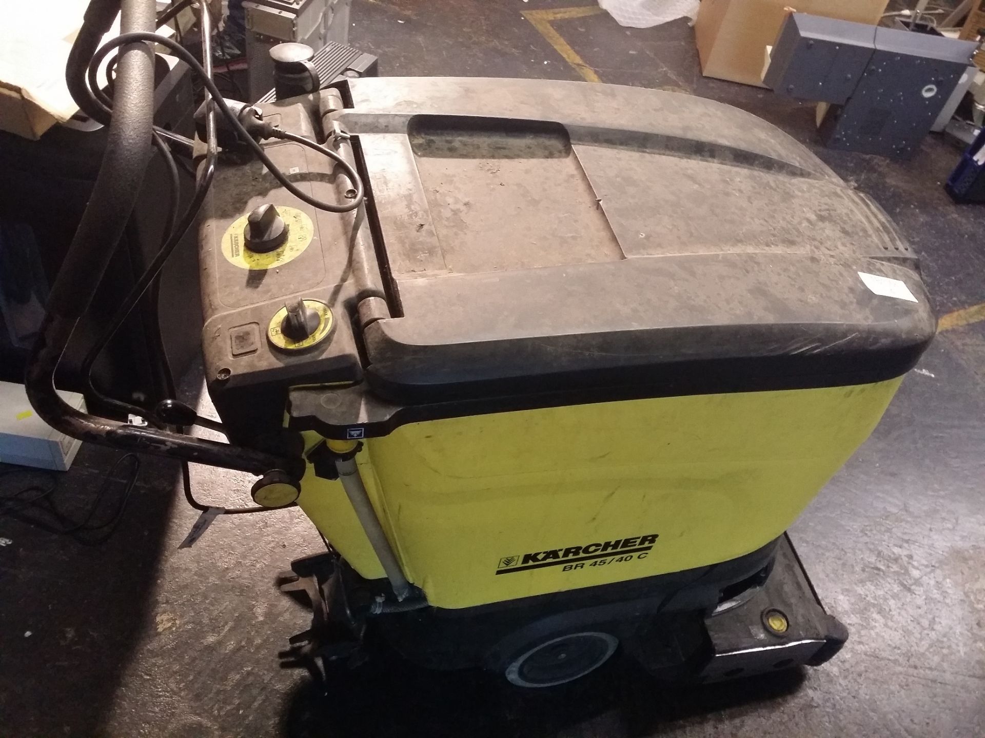 KARCHER BR 45/40C Scrubber - Not Powering On