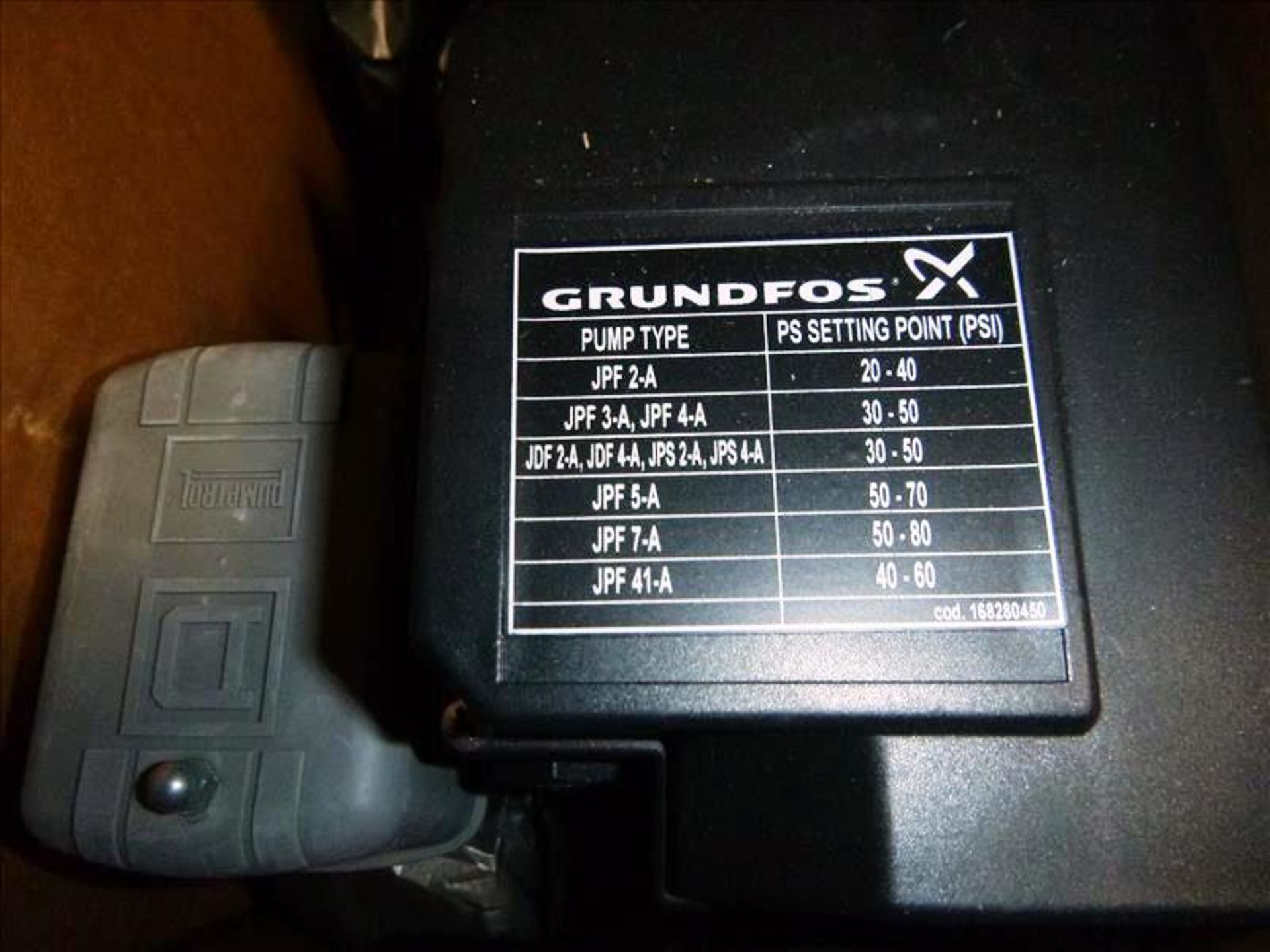 Grundfos Jet Pump, mod. JPS 2-A, 1/2 hp (CRT 12) - Image 2 of 2