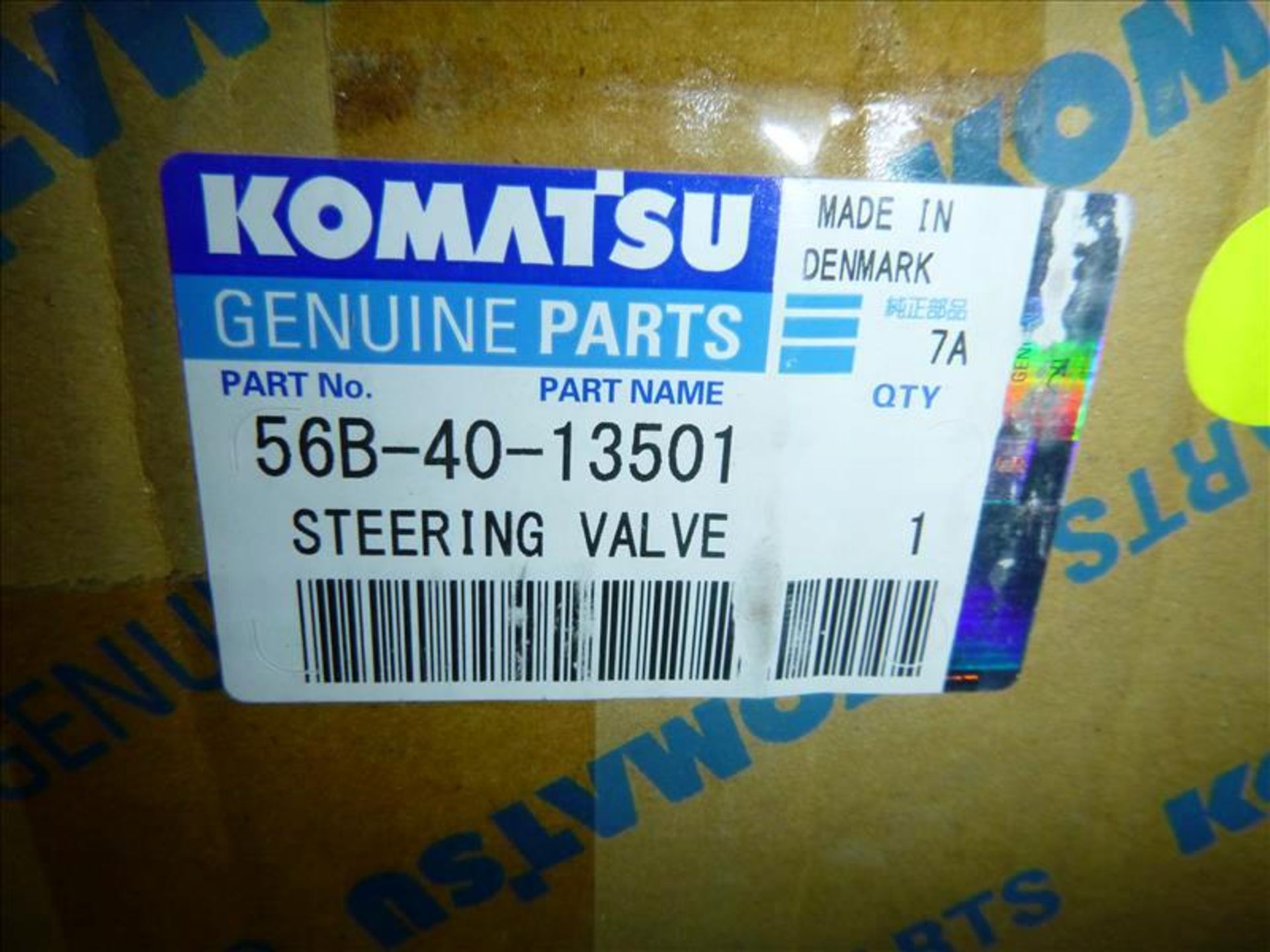 misc. Kamatsu spare parts (CRT 5), incl.: Elements p/n 6218-61-2110, Covers p/n 6251-11-8110, - Image 10 of 10