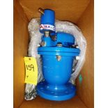 Netafim Steel Air Valve, D60C 4" ASA150 DUCT50 285PSI (CRT 12)