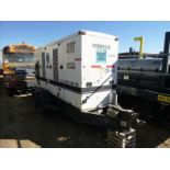Caterpillar Generator, mod. XQ225, ser. no. 8JJ00590 (4110-GN-044), 225 kW, *Subject to Confirmation