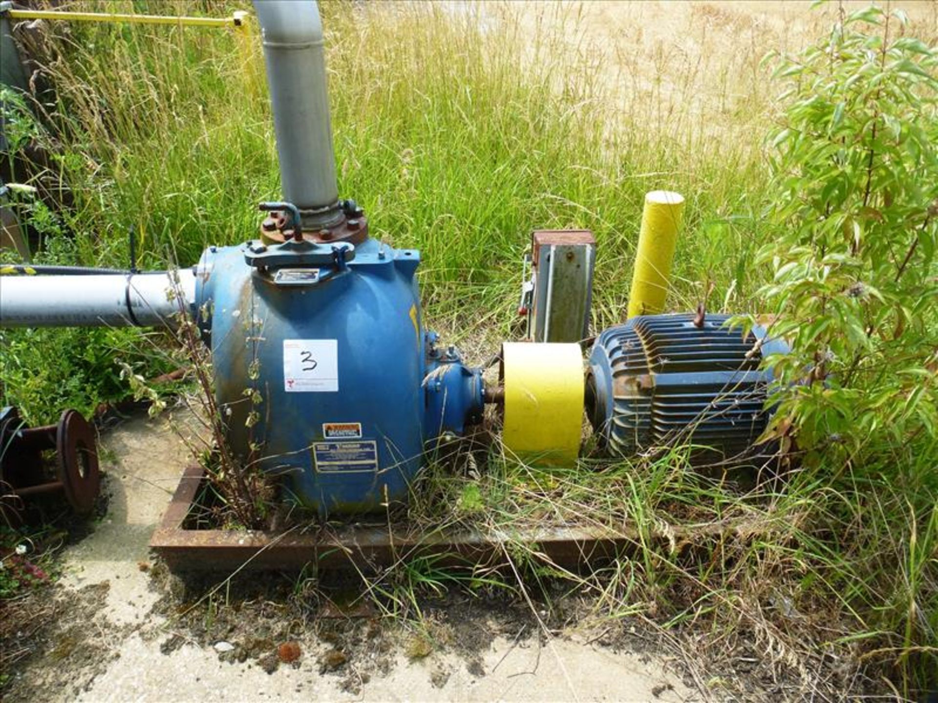 Gorman-Rupp self-priming centrifugal pump, mod. T4A60-B, ser. no. 106420, 25 h.p., T-Series