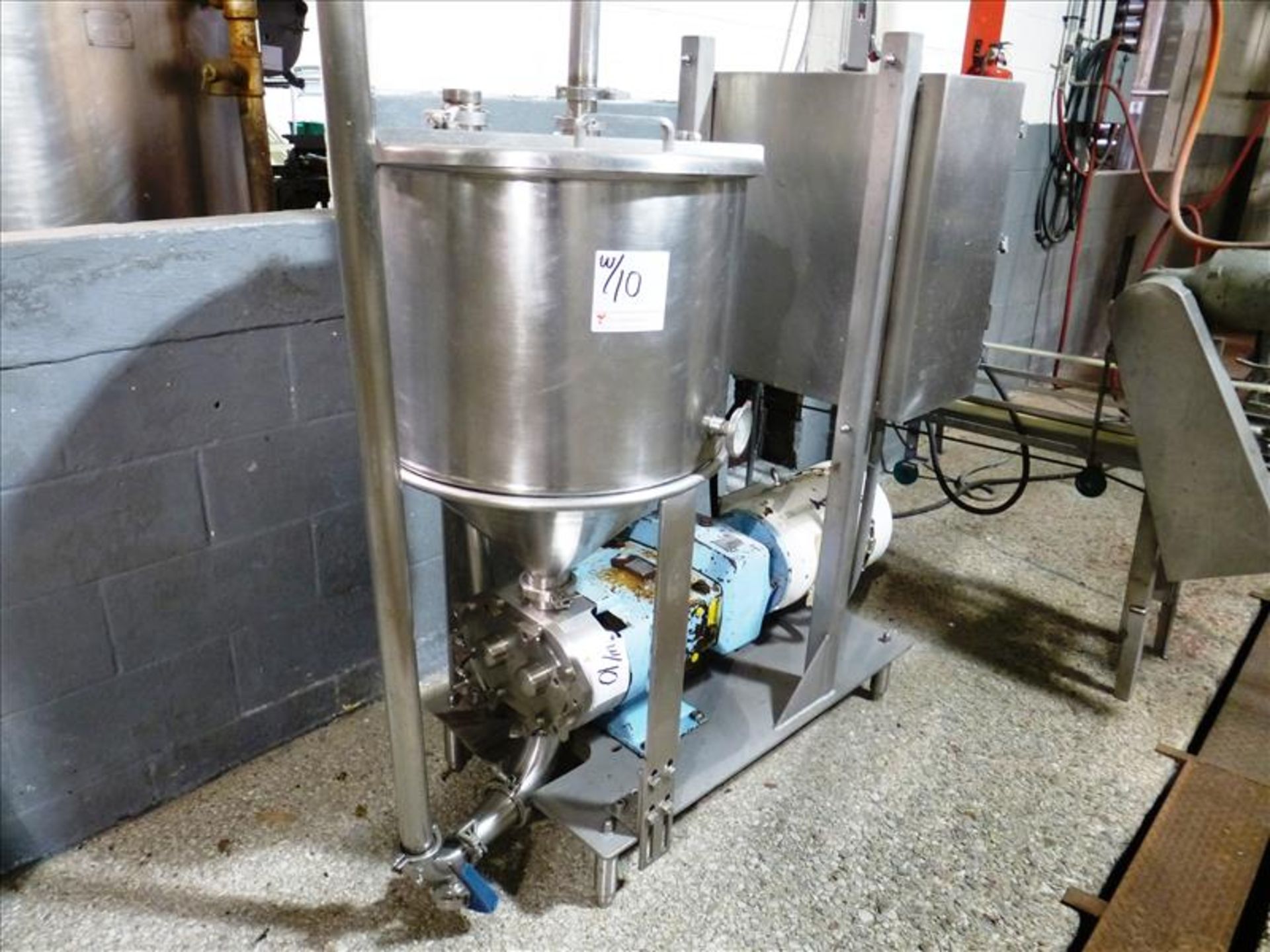 Cryovac On Pack-2000 s/s vertical form/fill/seal machine, mod. ONP-2000B, ser. no. 0075 c/w Waukesha - Image 14 of 15