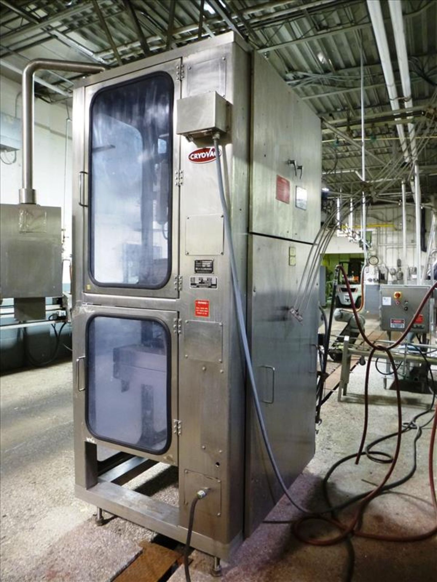 Cryovac On Pack-2000 s/s vertical form/fill/seal machine, mod. ONP-2000B, ser. no. 0075 c/w Waukesha - Image 3 of 15