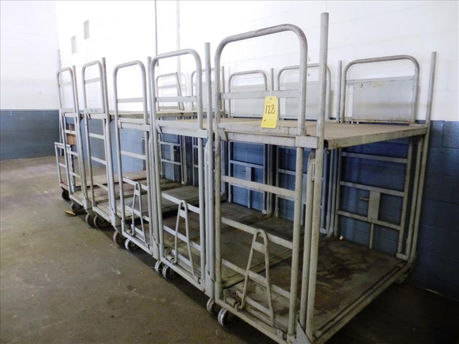(5) heavy-duty shelf carts