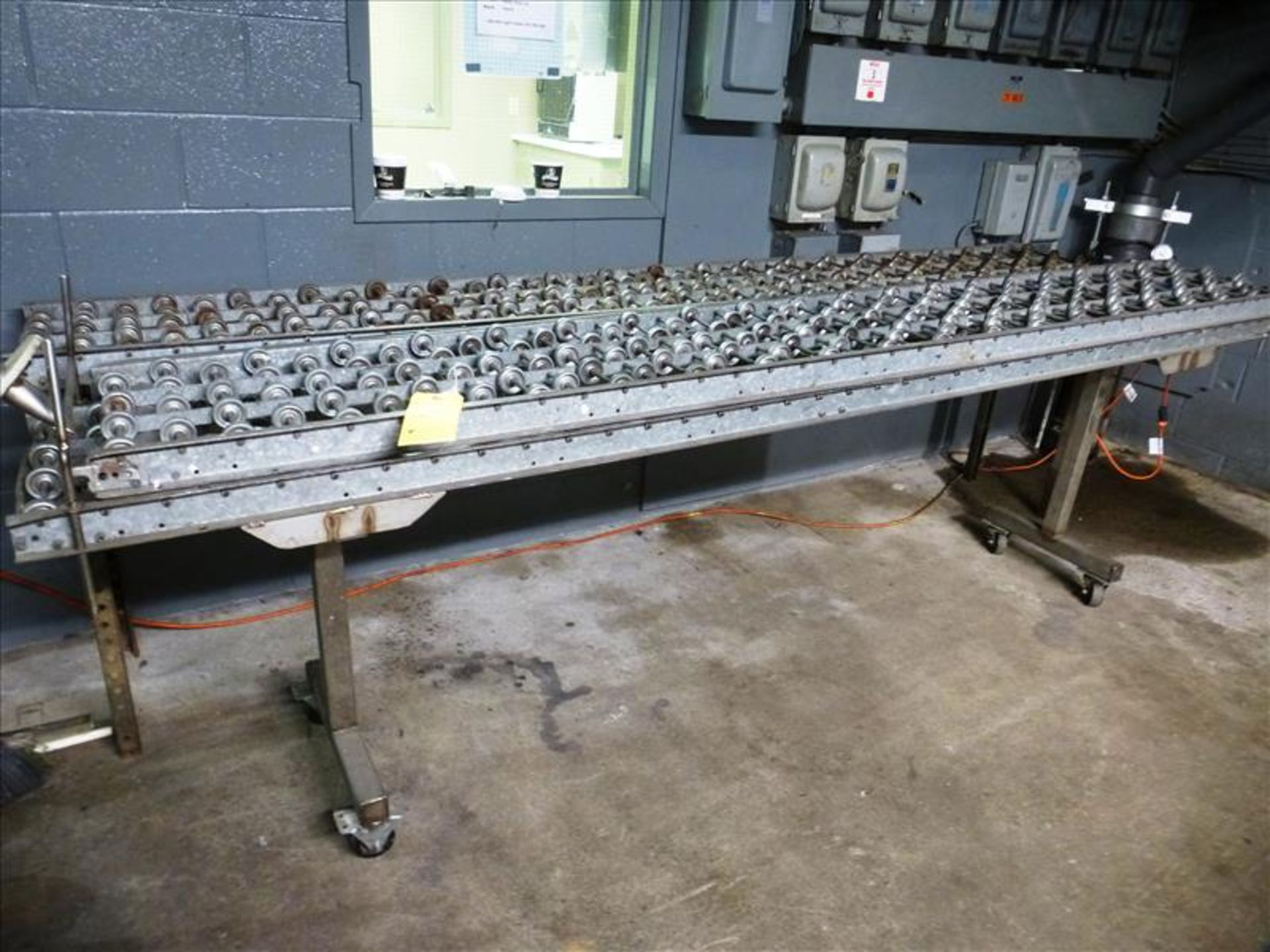 (3) sections of skate conveyor