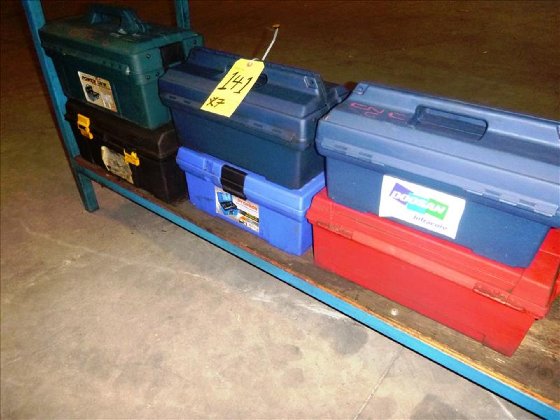 (6) tool boxes