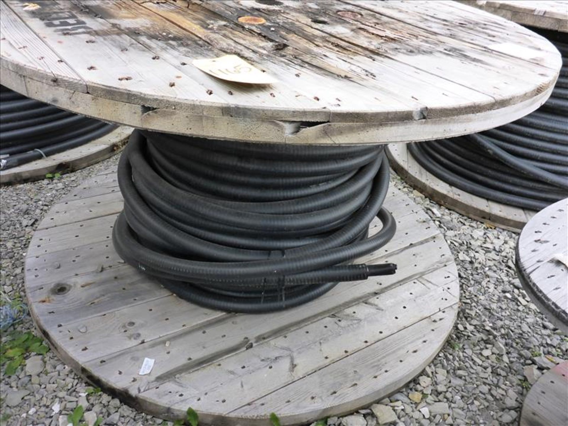 reel of electrical cable, approx. 150 ft., Belden 1229528 EI35452-G VFD cable 3CI shielded 600V type