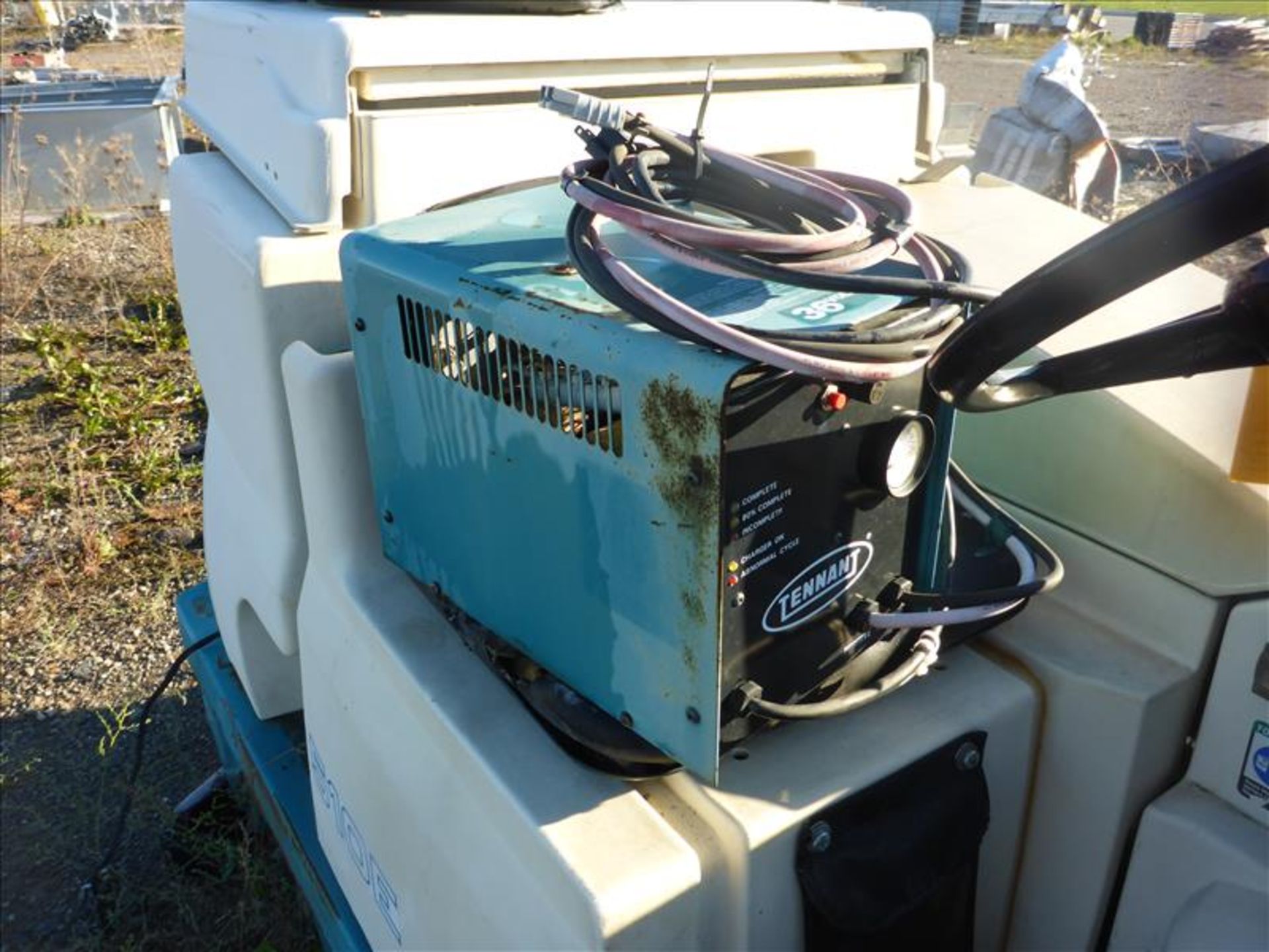 Tennant 510E riding sweeper w/ battery charger s.n. 510-2599 (May Need Repair) (Tag No. 1370) - Image 3 of 6