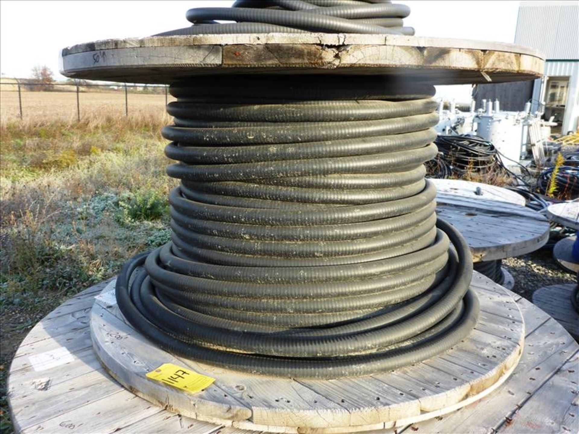 reel of electrical cable, approx. 200 ft., Belden 1229528 E135452-G VFD Cable 3CI Shielded 600 V