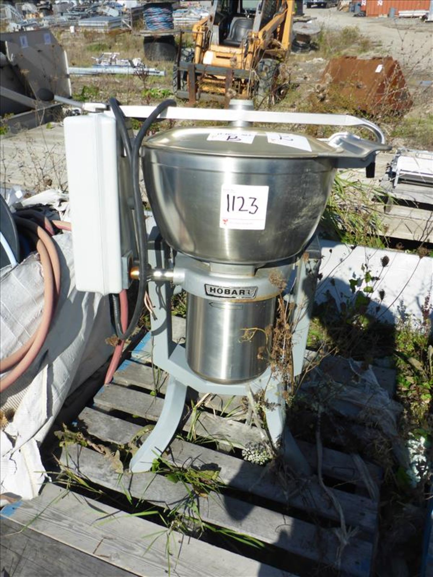 Hobart s/s cutter mixer, model HCM450, ser. no. 56-1303-282, 5 h.p. (May Need Repair) (Tag No.