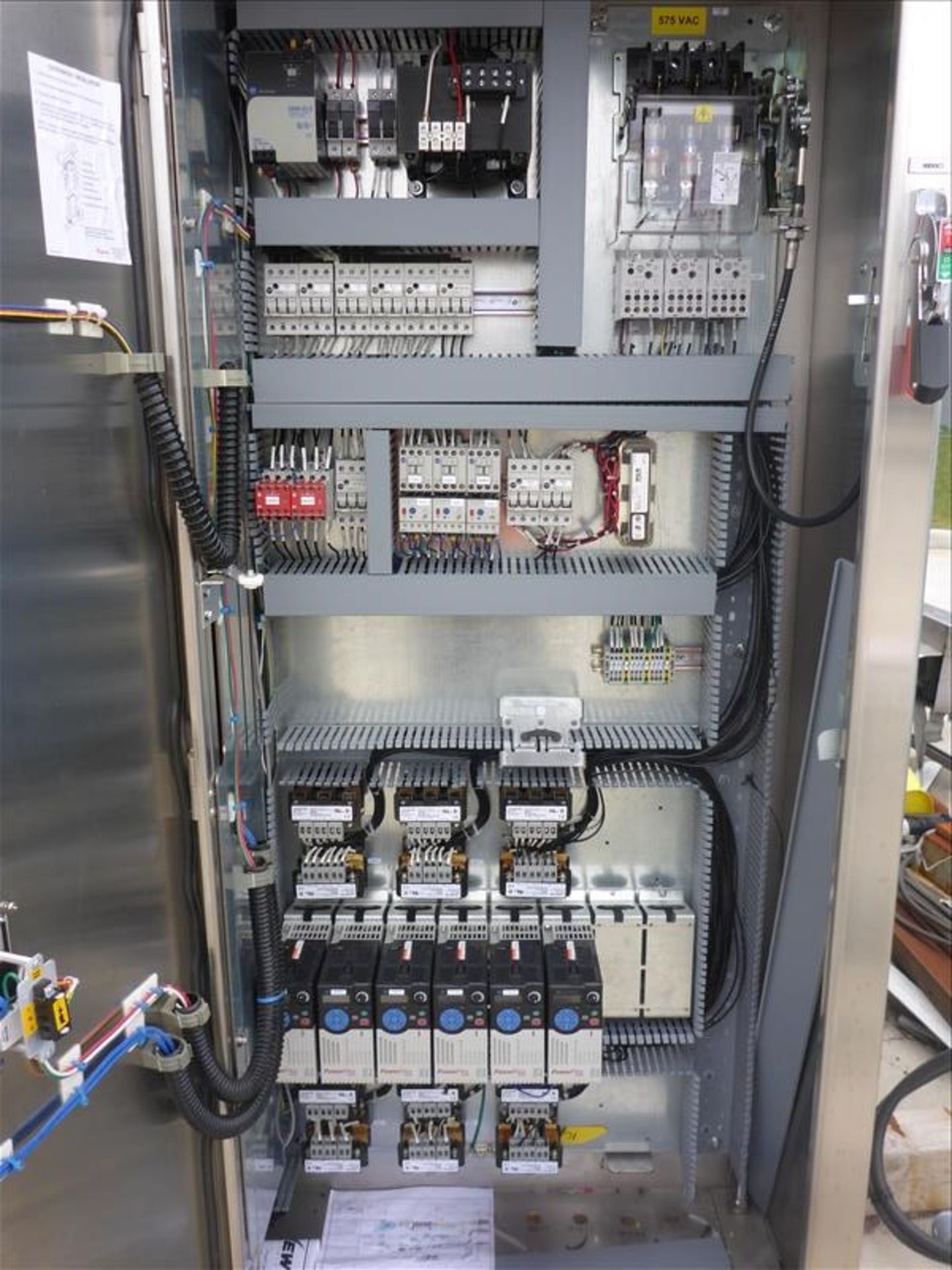 s/s control cabinet, Premier Tech c/w Allen-Bradley PanelView Plus 1000 HMI (Tag No. 1513) - Image 4 of 4