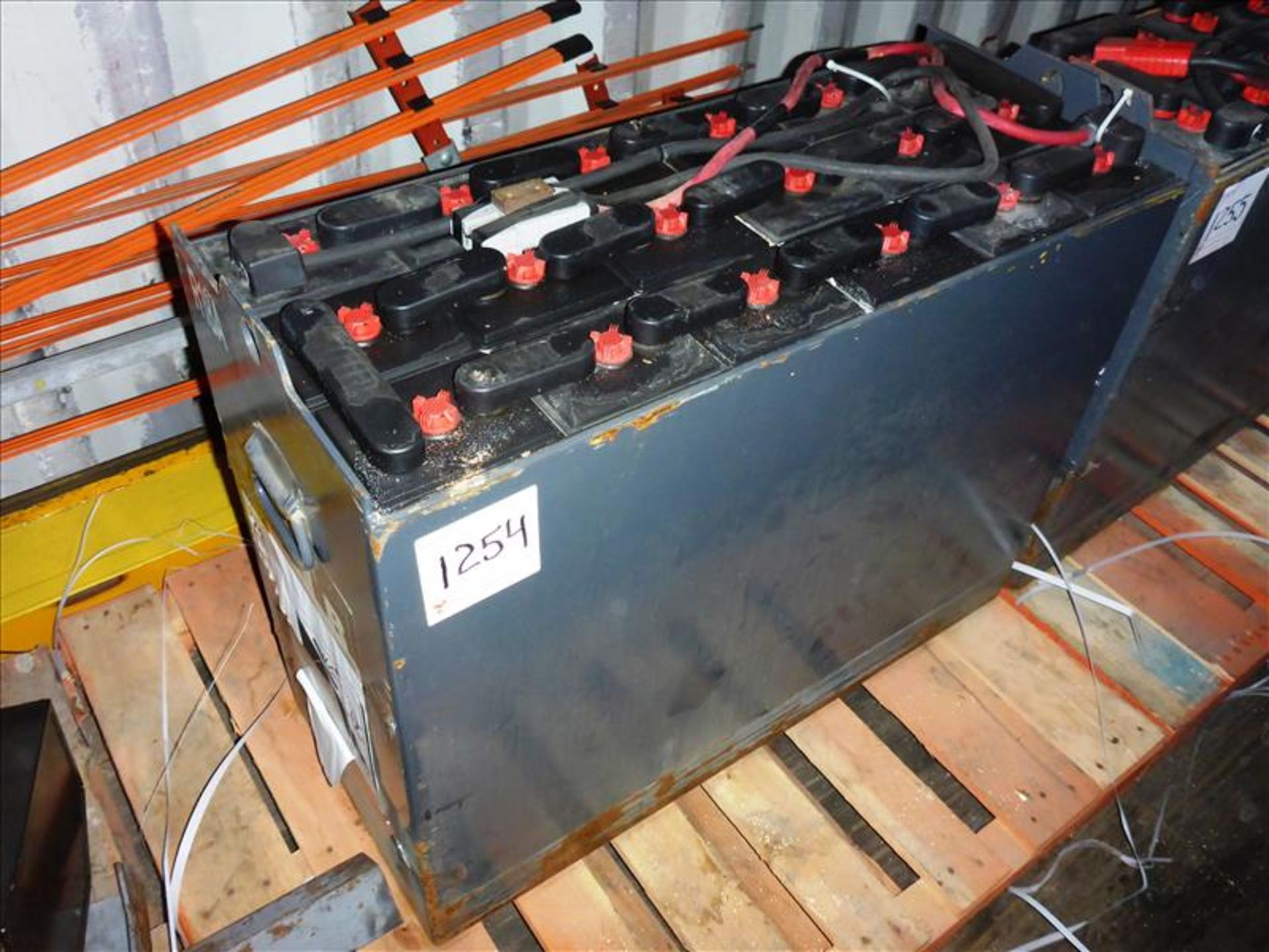 GNB forklift truck battery, 36 volt (Tag No. 1254)