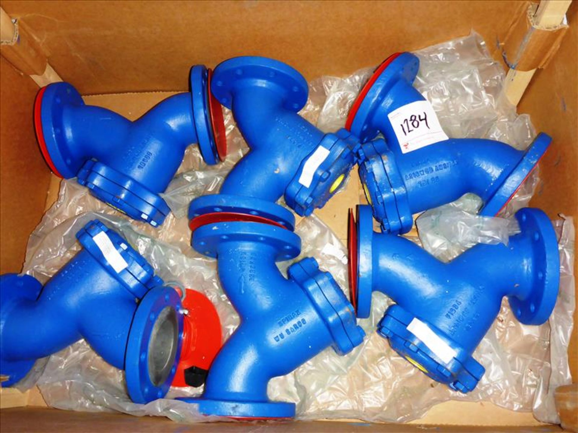 (6) Spirax 4 in., 1-1/2 in., & 1/8 in. outlet connecting pipes (Tag No. 1284)