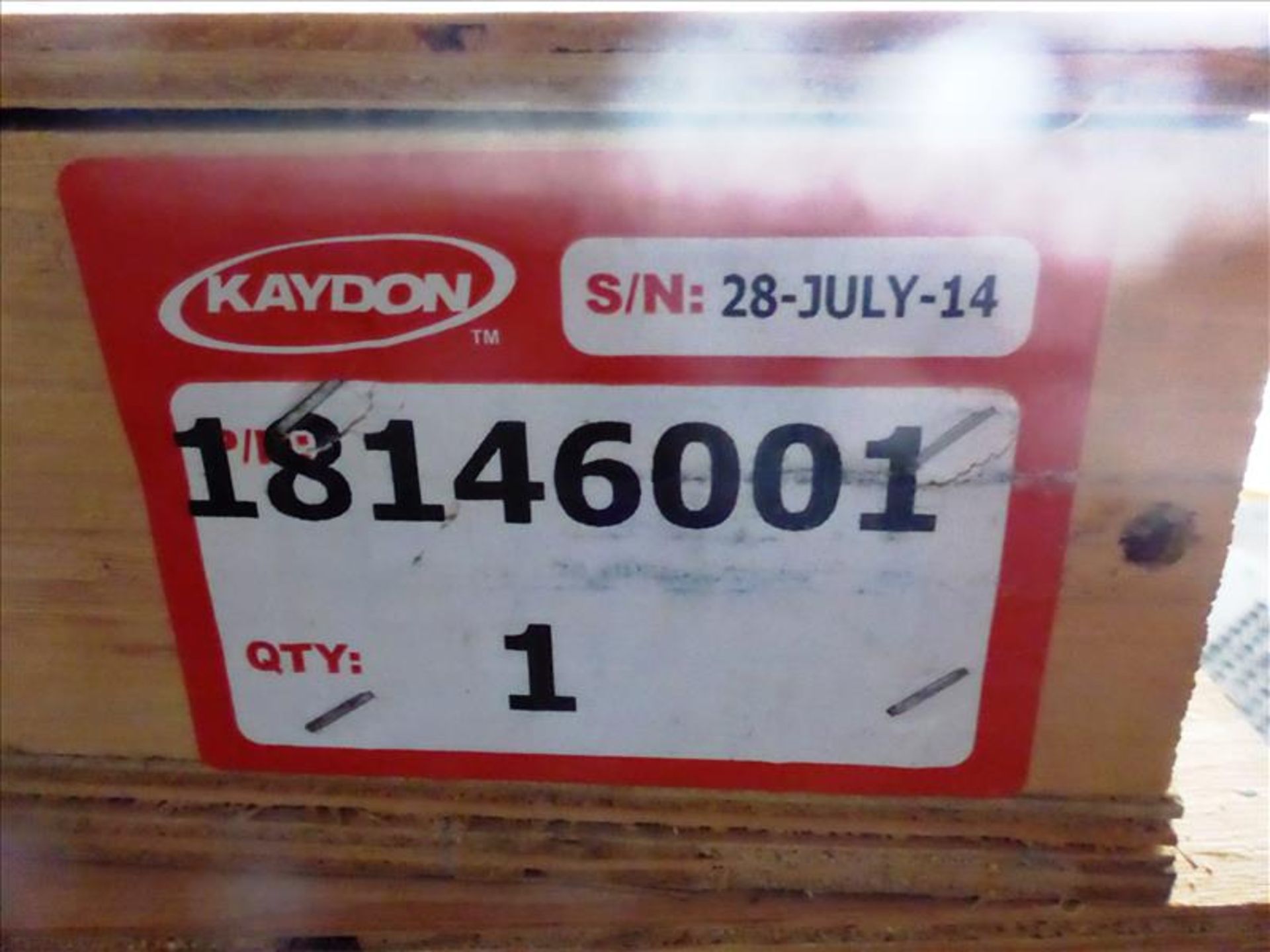 (5) Kaydon bearings, part no. 18146001 (Tag No. 1306) - Image 4 of 5
