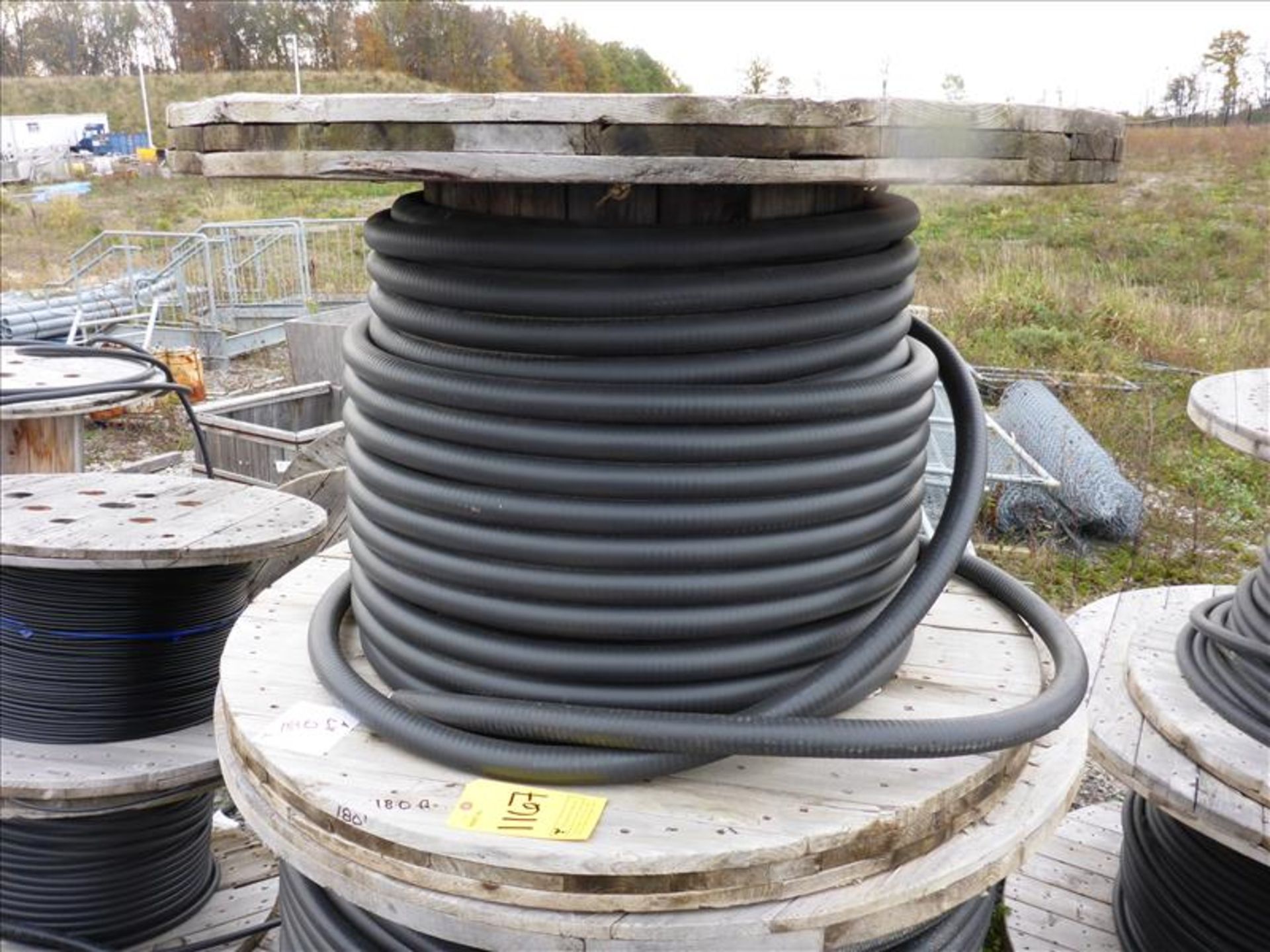 reel of electrical cable, approx. 180 ft., 00087 M -I- SEP/2013 Nexans Firex -II 2-0 AWG/3C Teck