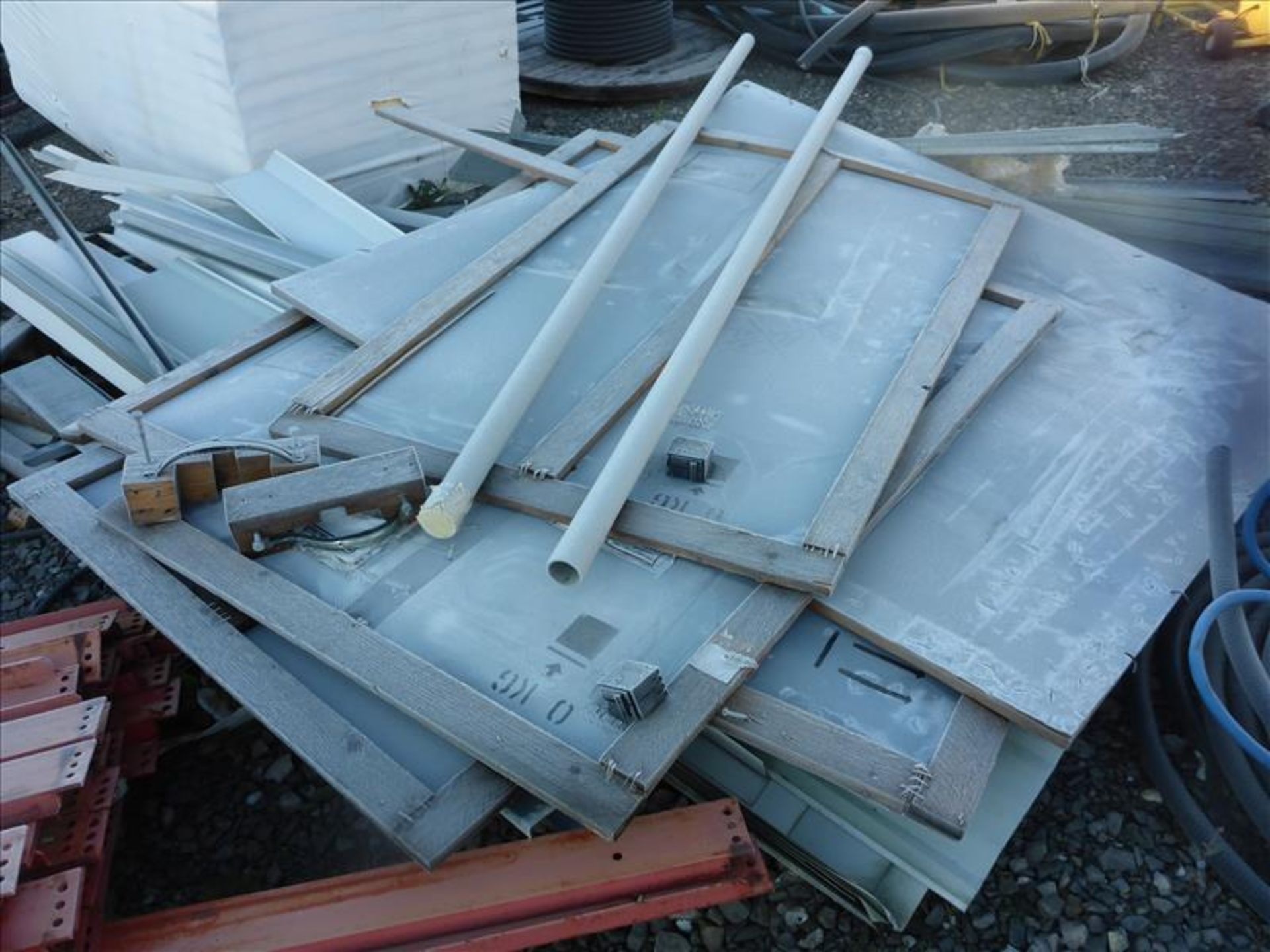 lot of galvanized steel channels, etc. (Tag No. 1341) - Image 2 of 2