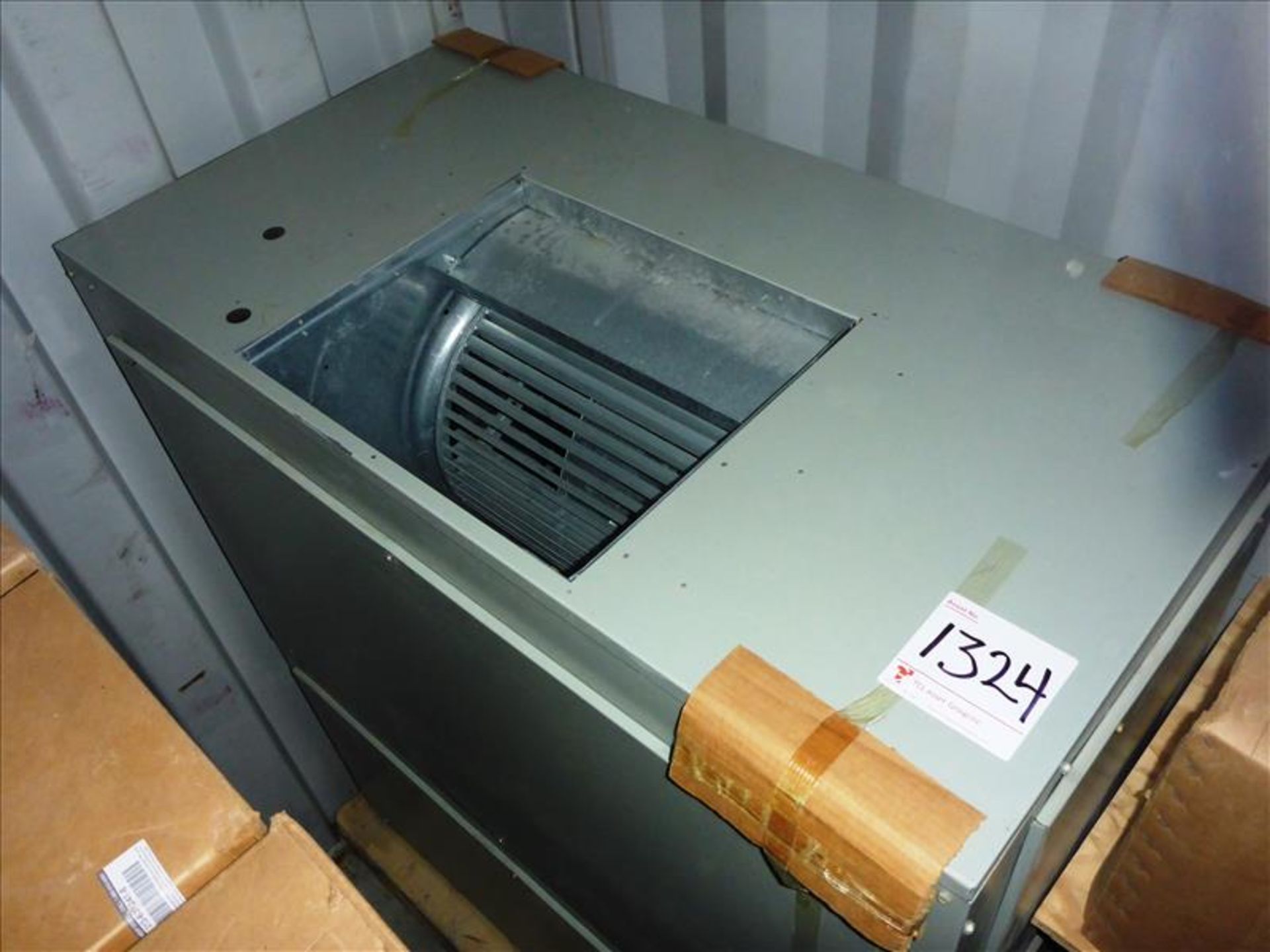 Trane Odyssey 7-1/2 ton split system heat pump & air handler (Tag No. 1324)