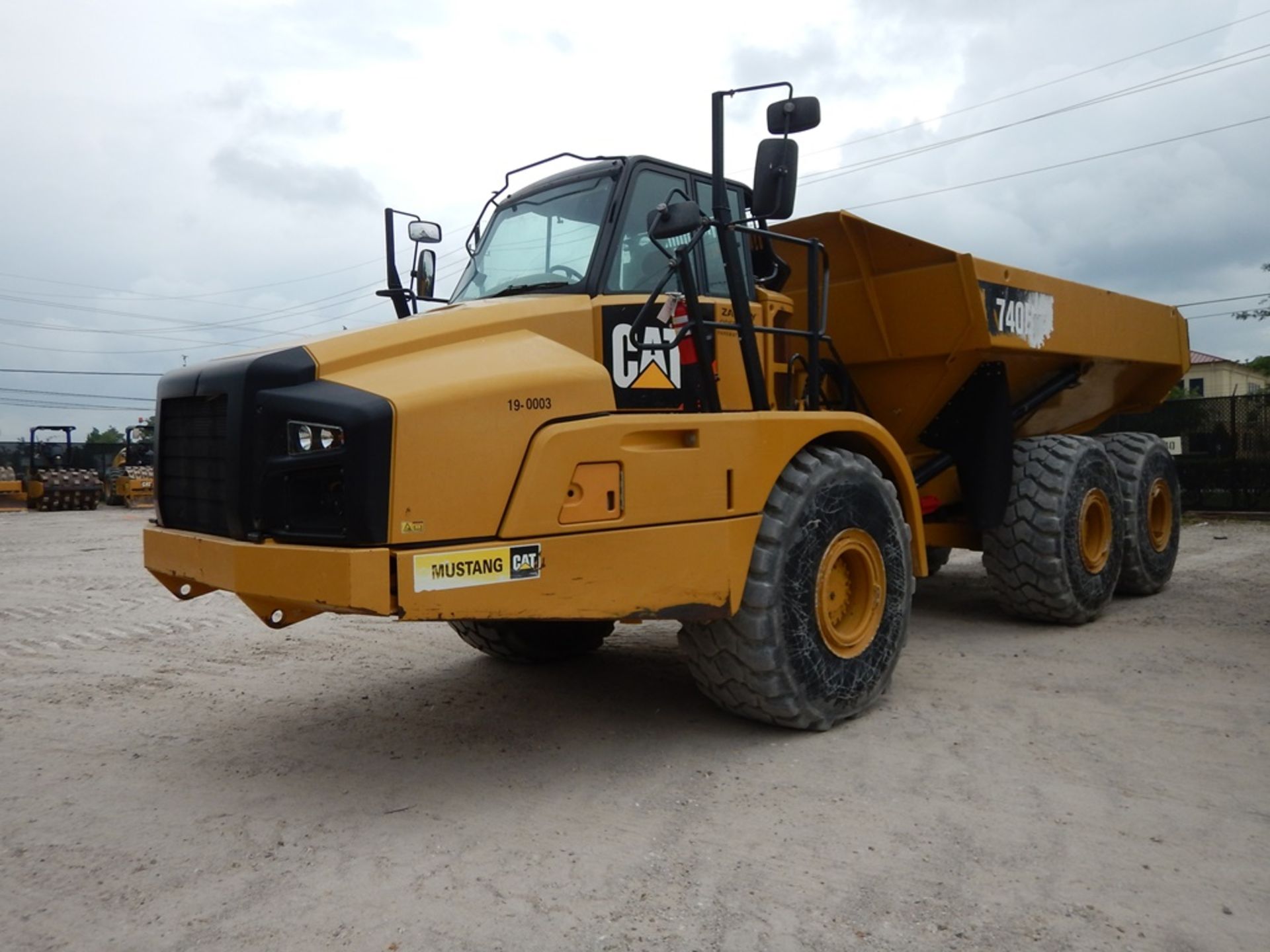 2012 Caterpillar Model 740B Off Highway Truck 4,376 Hours | CAB, A/C, CAT C15 DIESEL ENGINE, WITH