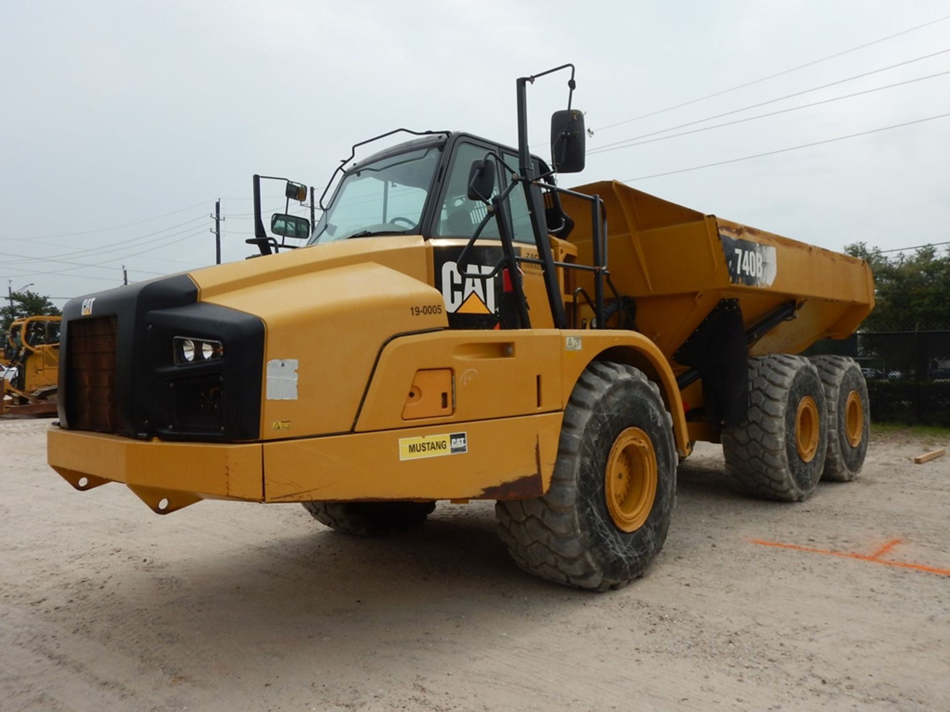 2012 Caterpillar Model 740B Off Highway Truck 3,986 Hours | CAB, A/C, CAT C15 DIESEL ENGINE, WITH