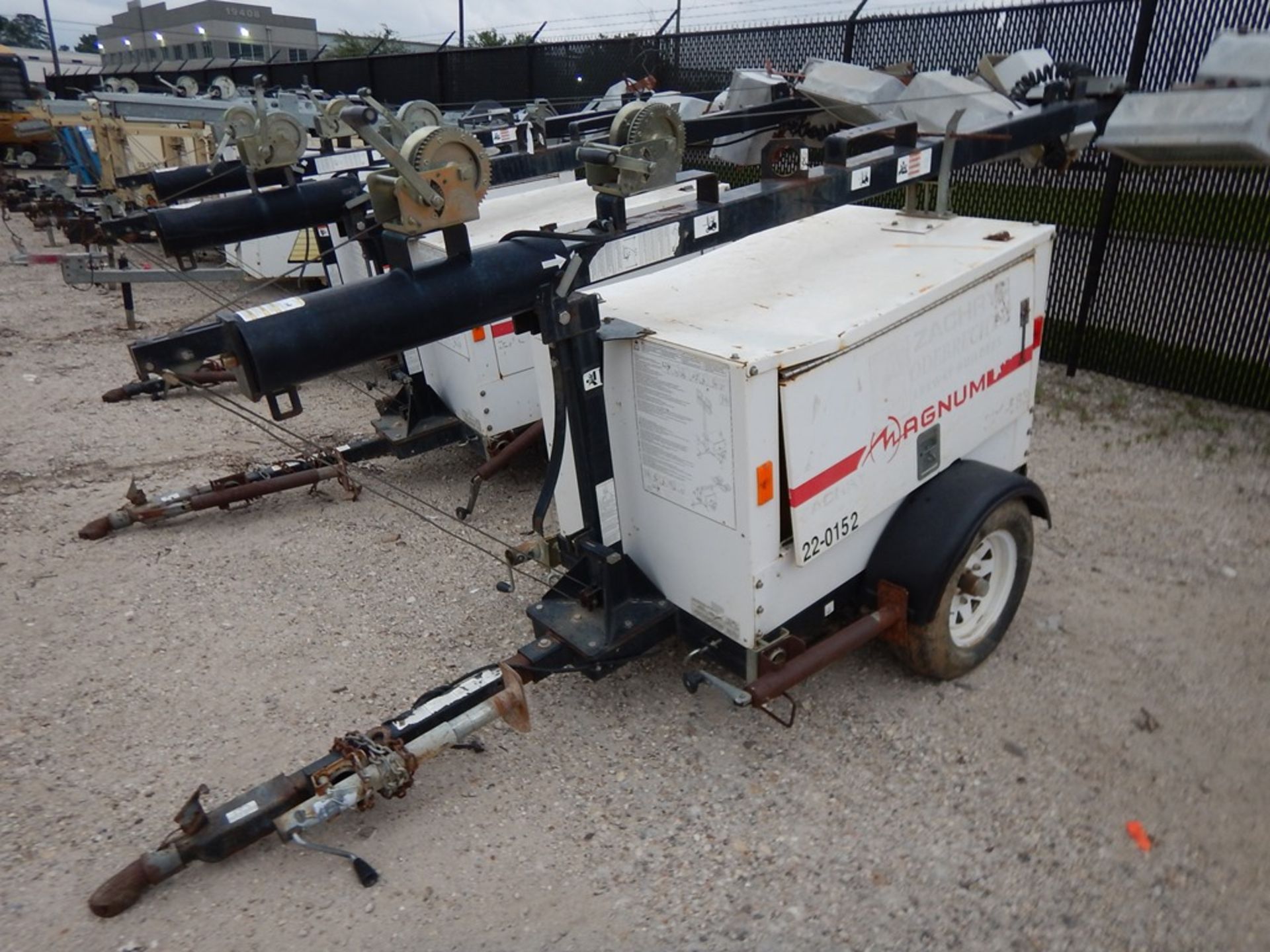 2006 Magnum Model MLT3060 Light Tower 4,724 Hours | 6KW, KUBOTA DIESEL ENGINE, S/A, VIN# 62517