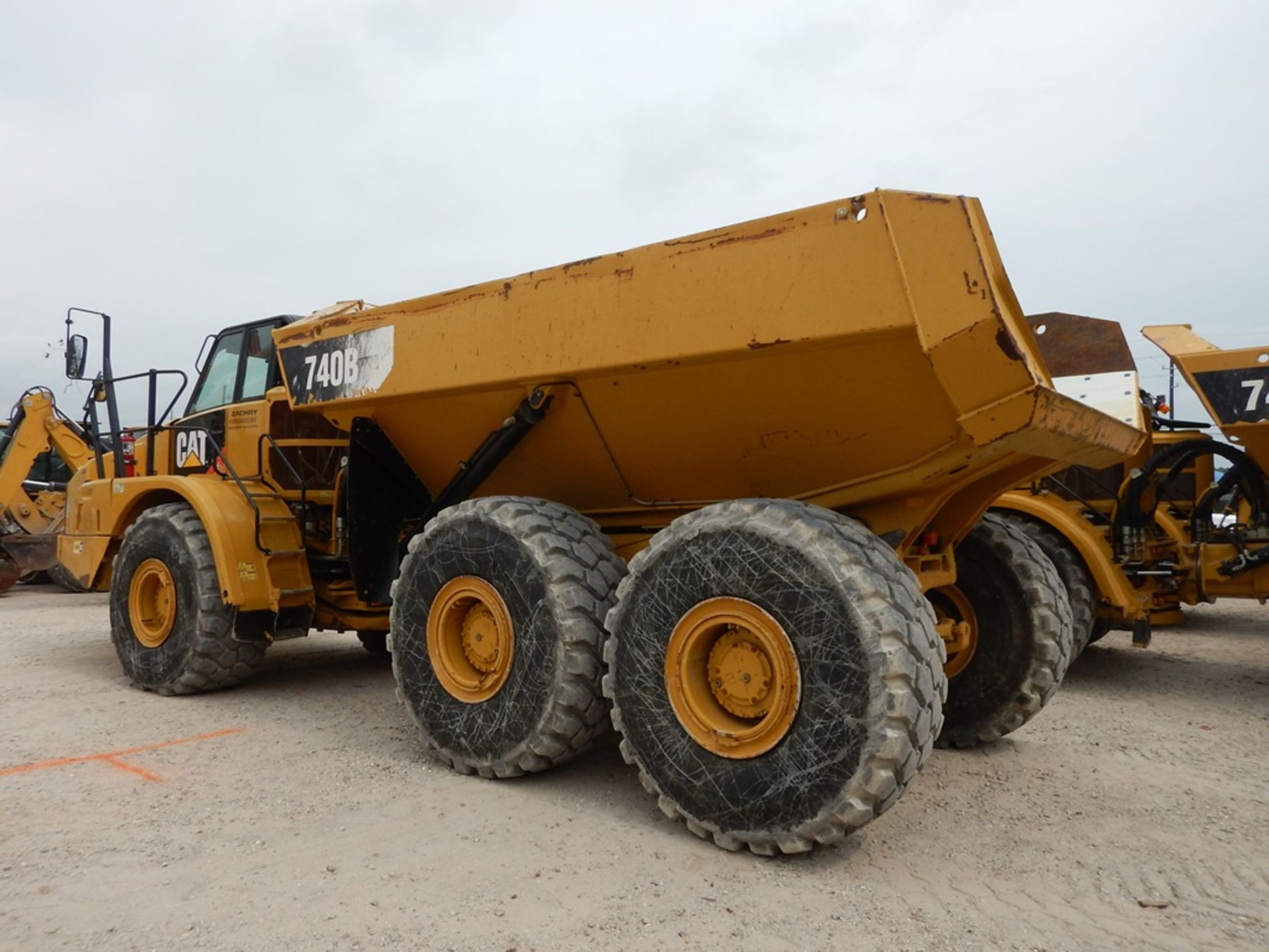 2012 Caterpillar Model 740B Off Highway Truck 3,986 Hours | CAB, A/C, CAT C15 DIESEL ENGINE, WITH - Image 2 of 13