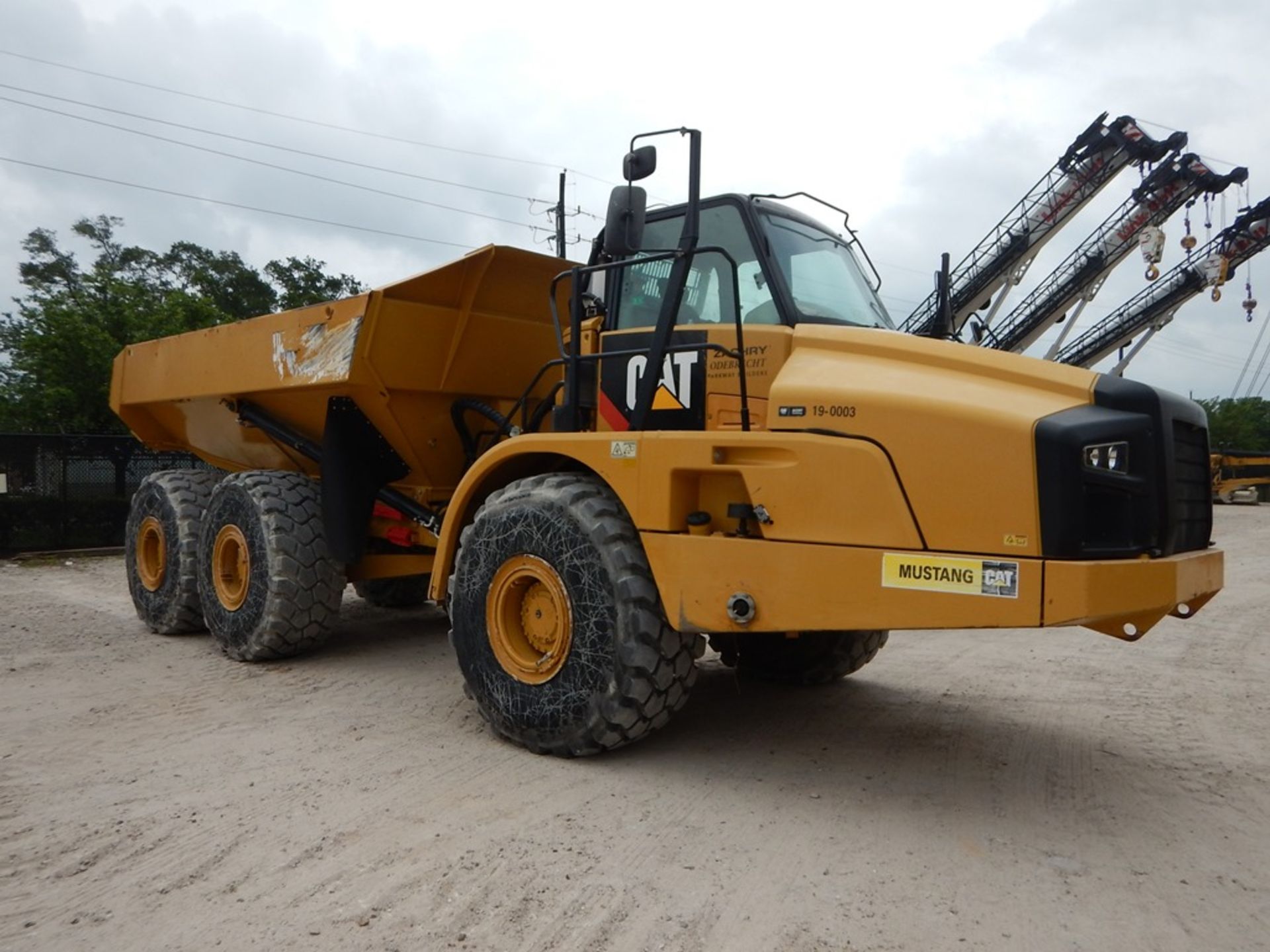 2012 Caterpillar Model 740B Off Highway Truck 4,376 Hours | CAB, A/C, CAT C15 DIESEL ENGINE, WITH - Image 4 of 12